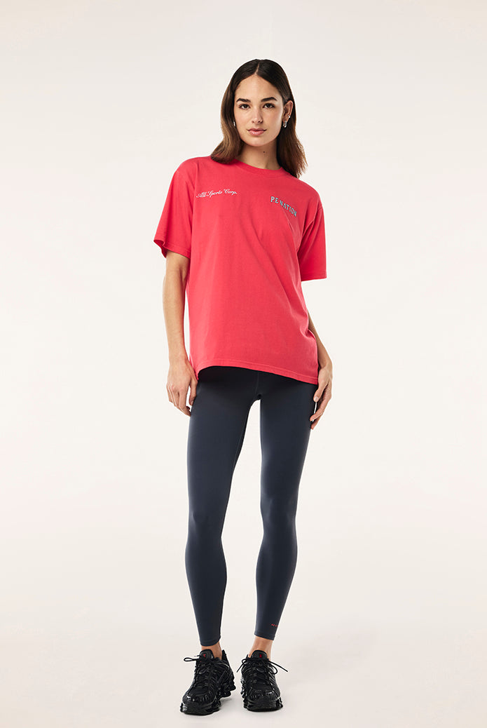 P.E Nation - Slate Tee - Washed Strawberry