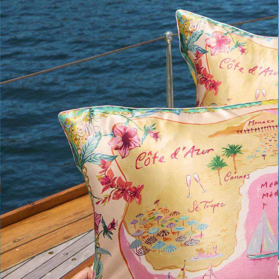 SLIP - Silk Pillowcase - Beach Club