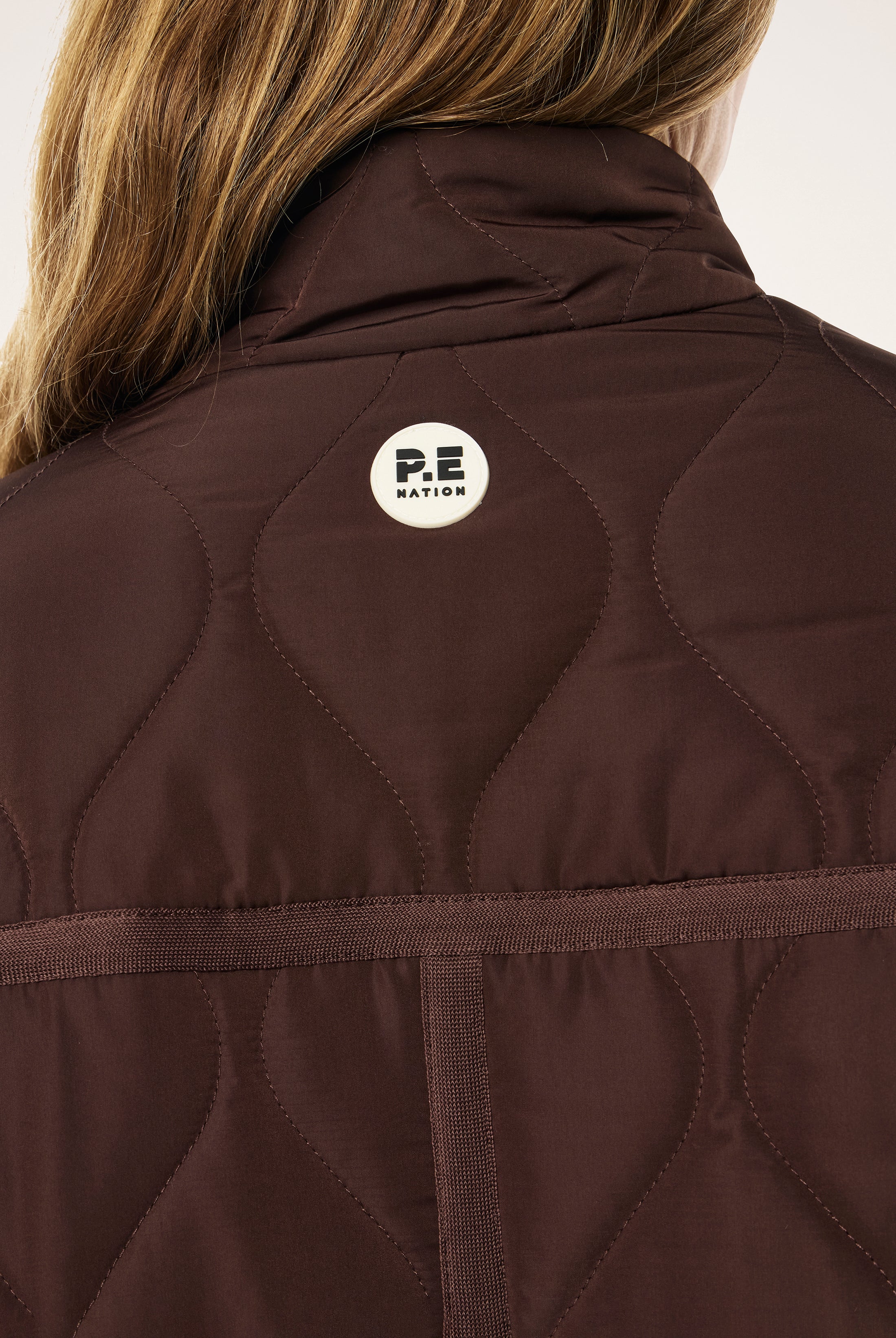 P.E Nation - Surge Quilt Jacket - Espresso