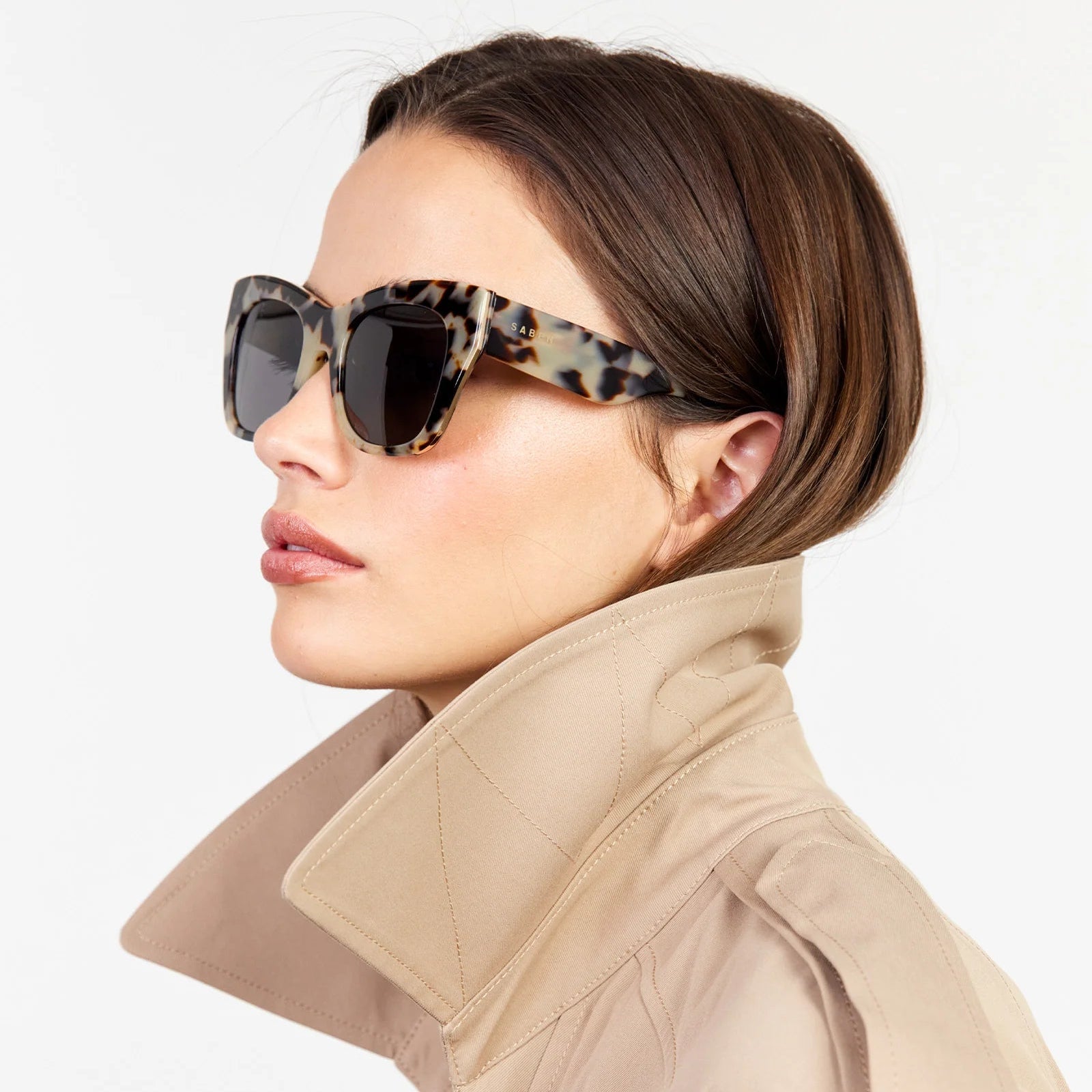 Saben - Sloane Sunglasses - Light Tortoise