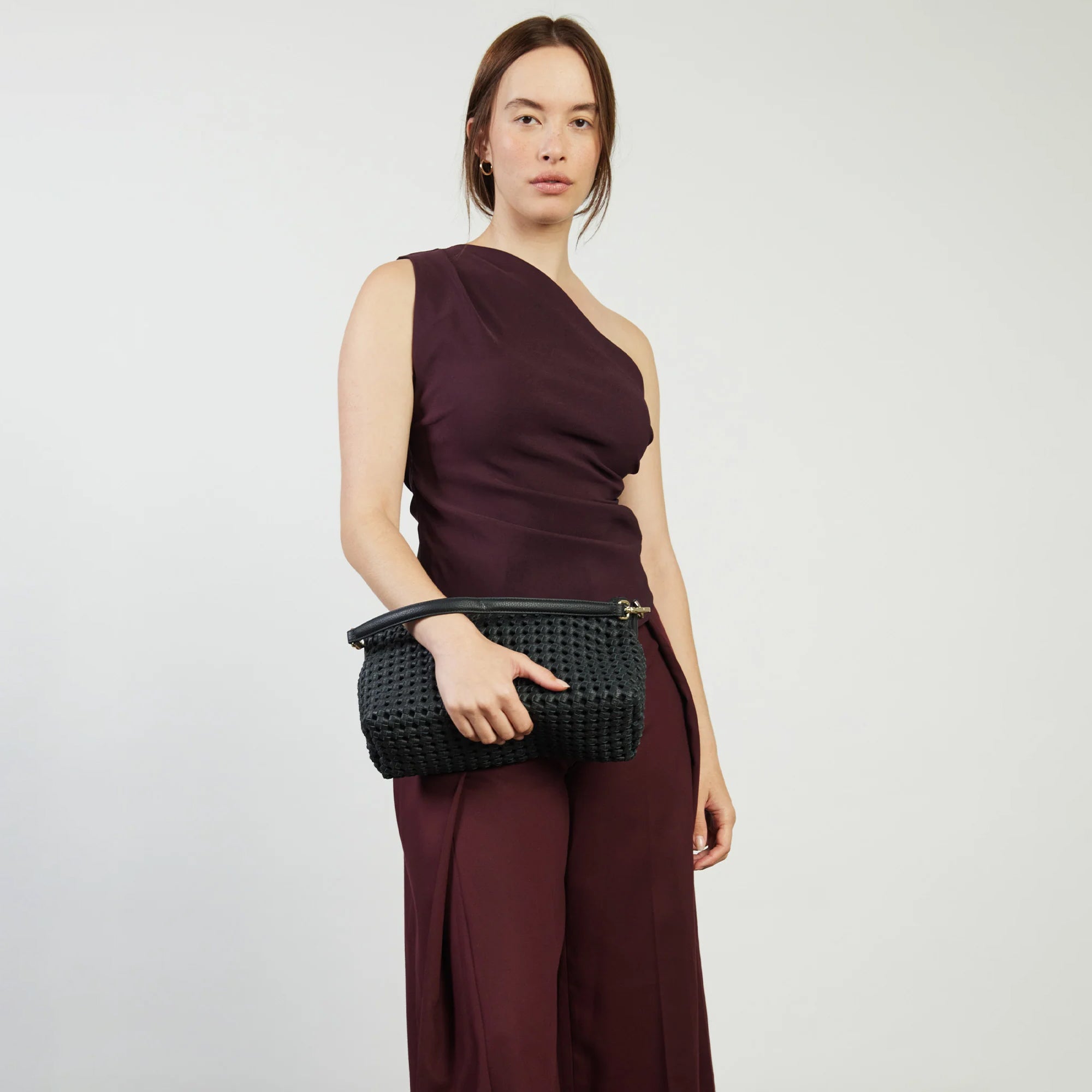 Saben - Claudia Crossbody - Black Braid