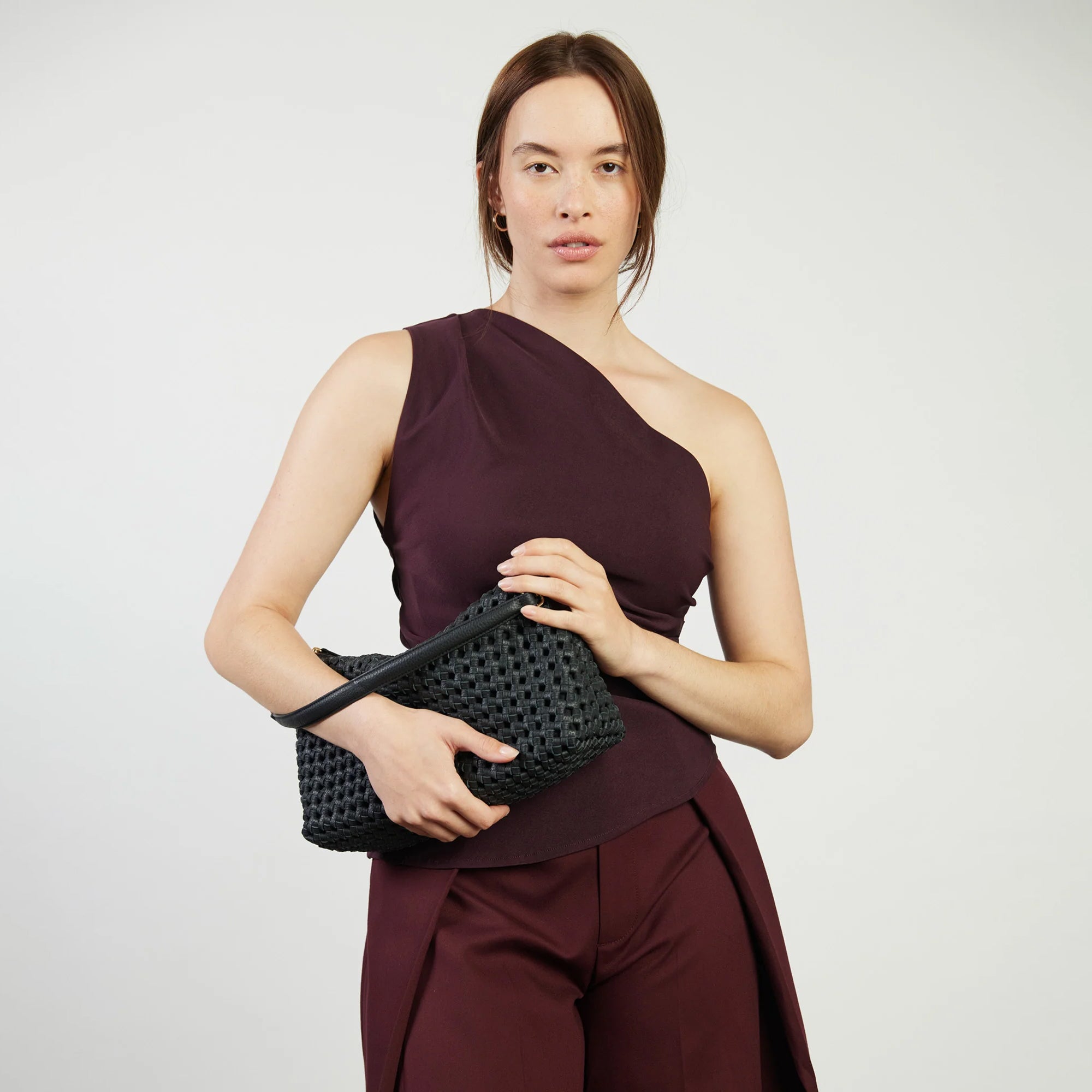 Saben - Claudia Crossbody - Black Braid
