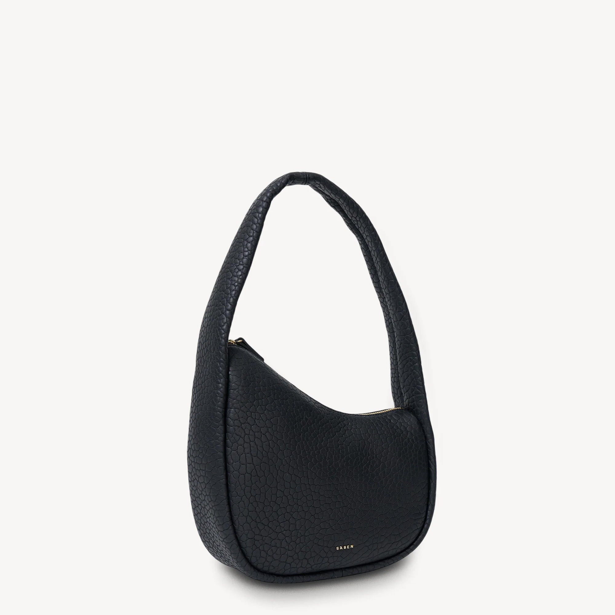 Saben - Harper Shoulder Bag - Black Bubble