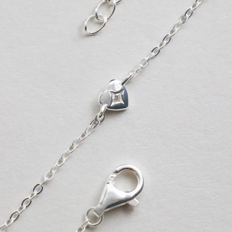 Saint Valentine - Mini Heart Bracelet - Silver