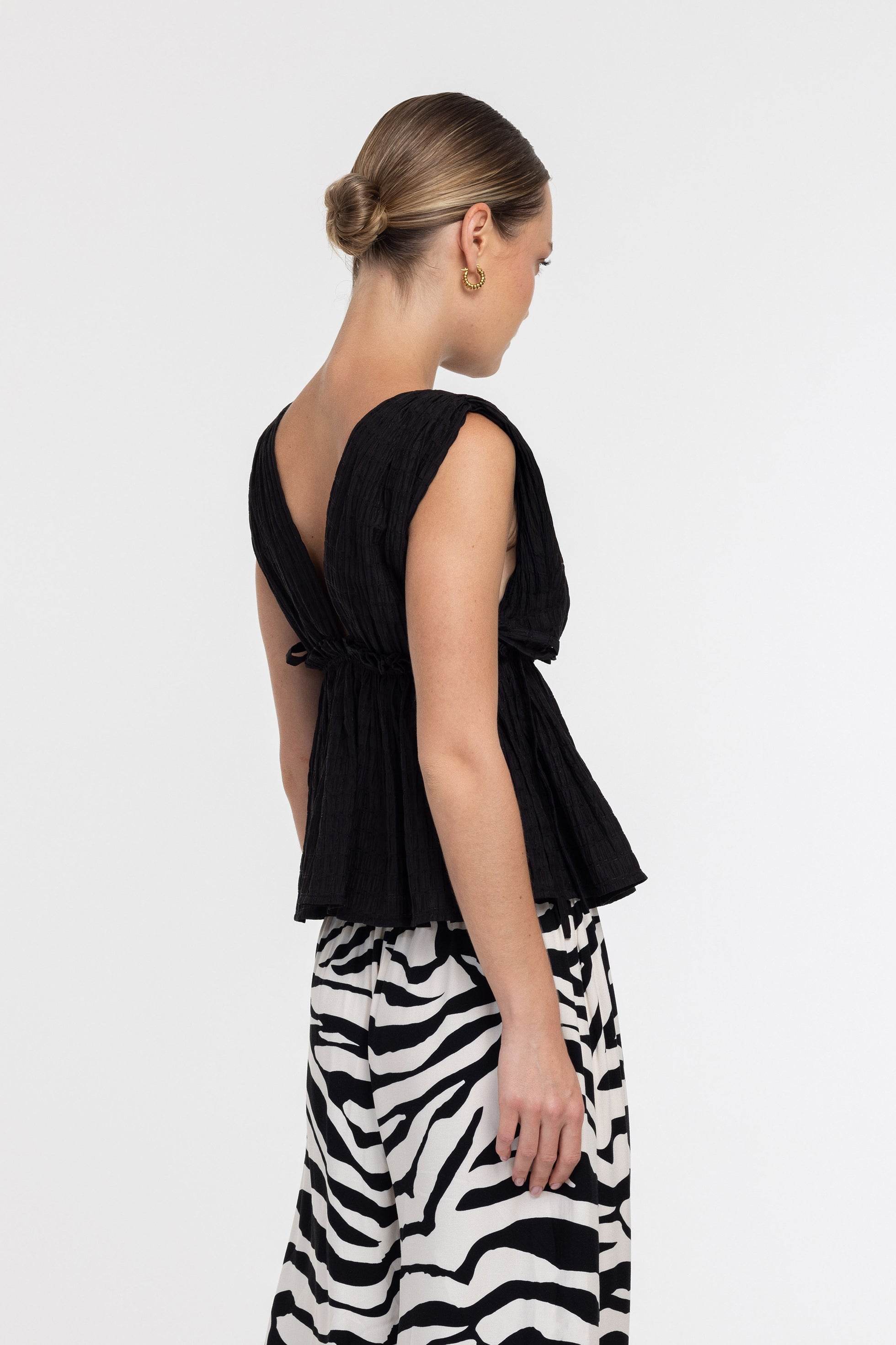 Silent Kiss Top - Black