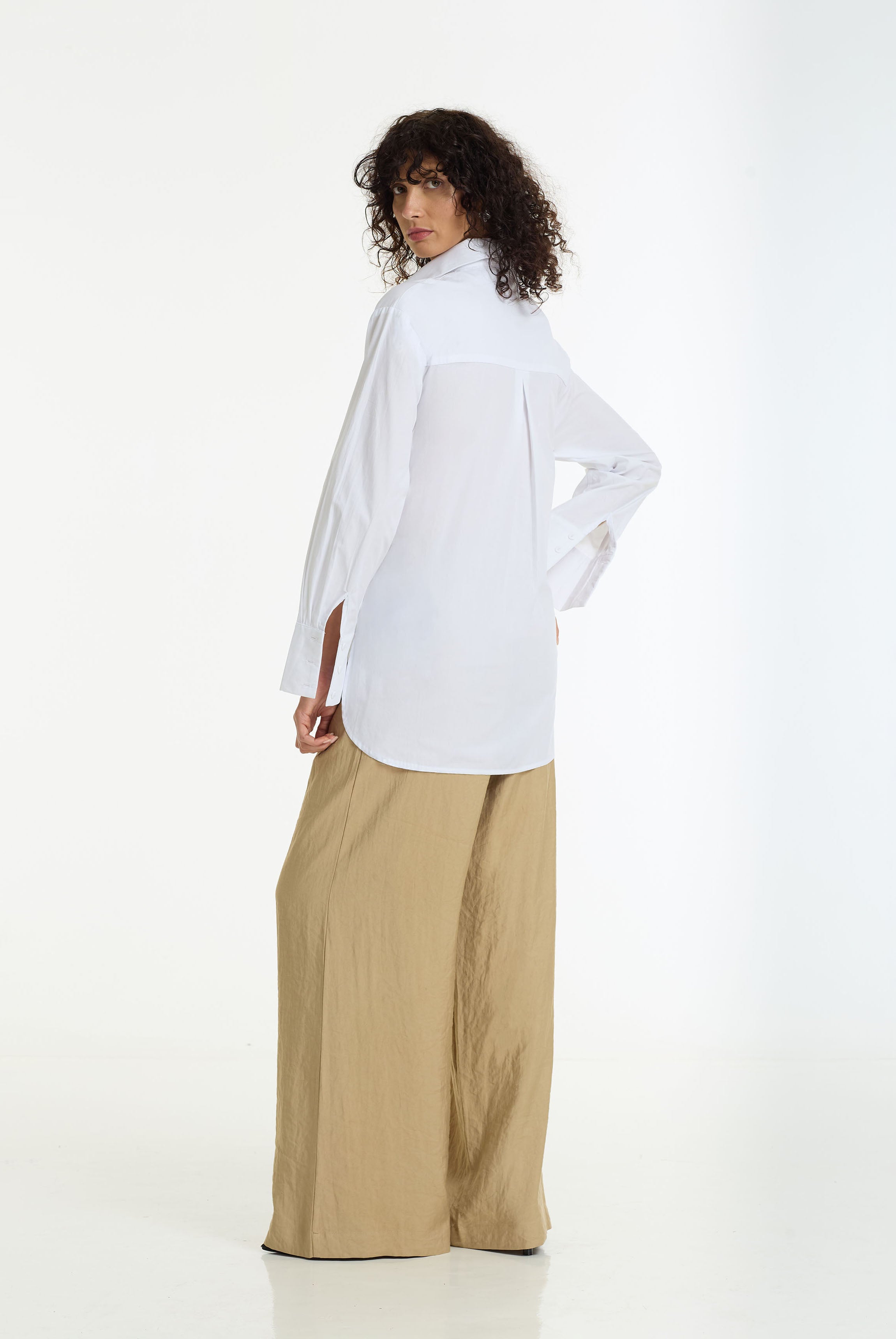 Eternity Wide Leg Tailored Pant | Camel | PRE-ORDER
