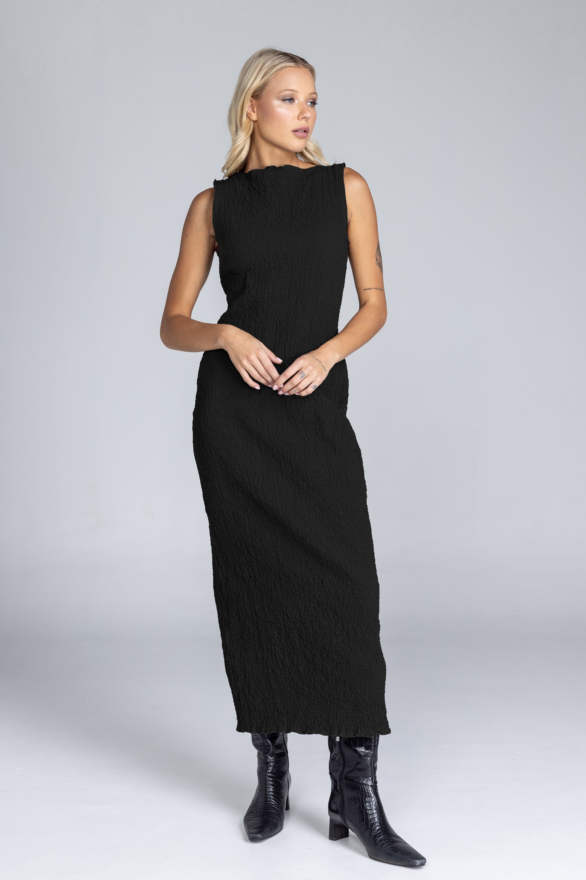 Steal My Heart Dress - Black