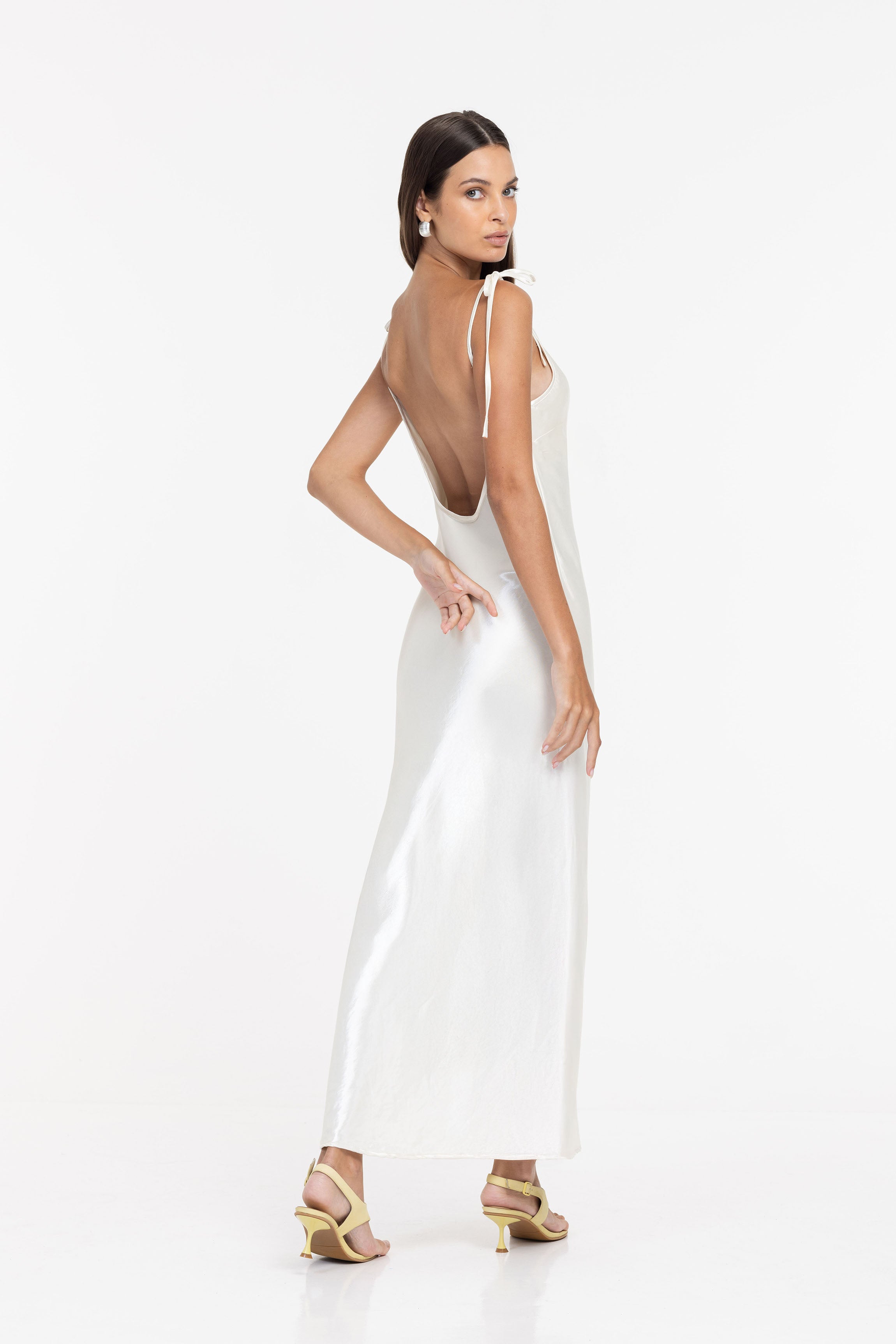 Still Falling Dress - Pearl