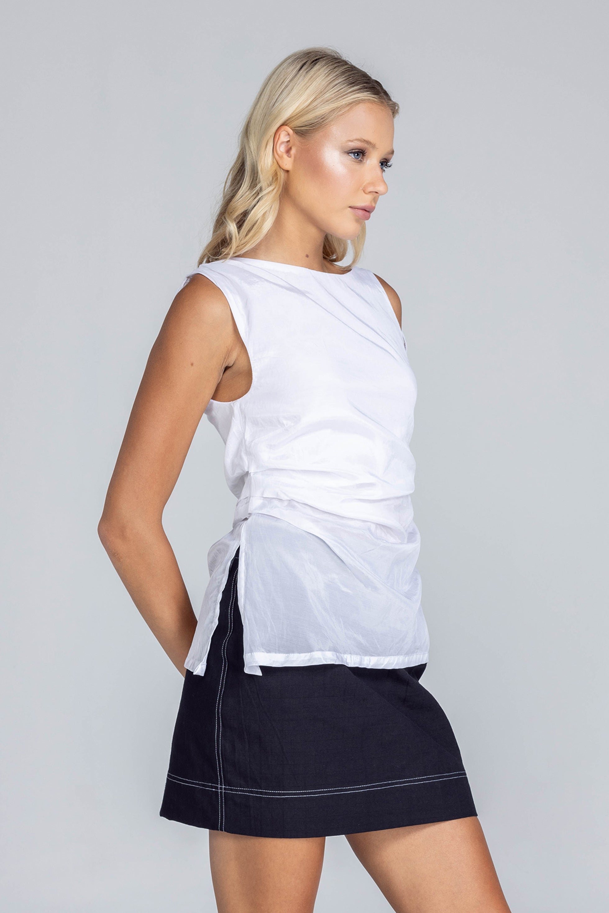 Stolen Glances Tank - White