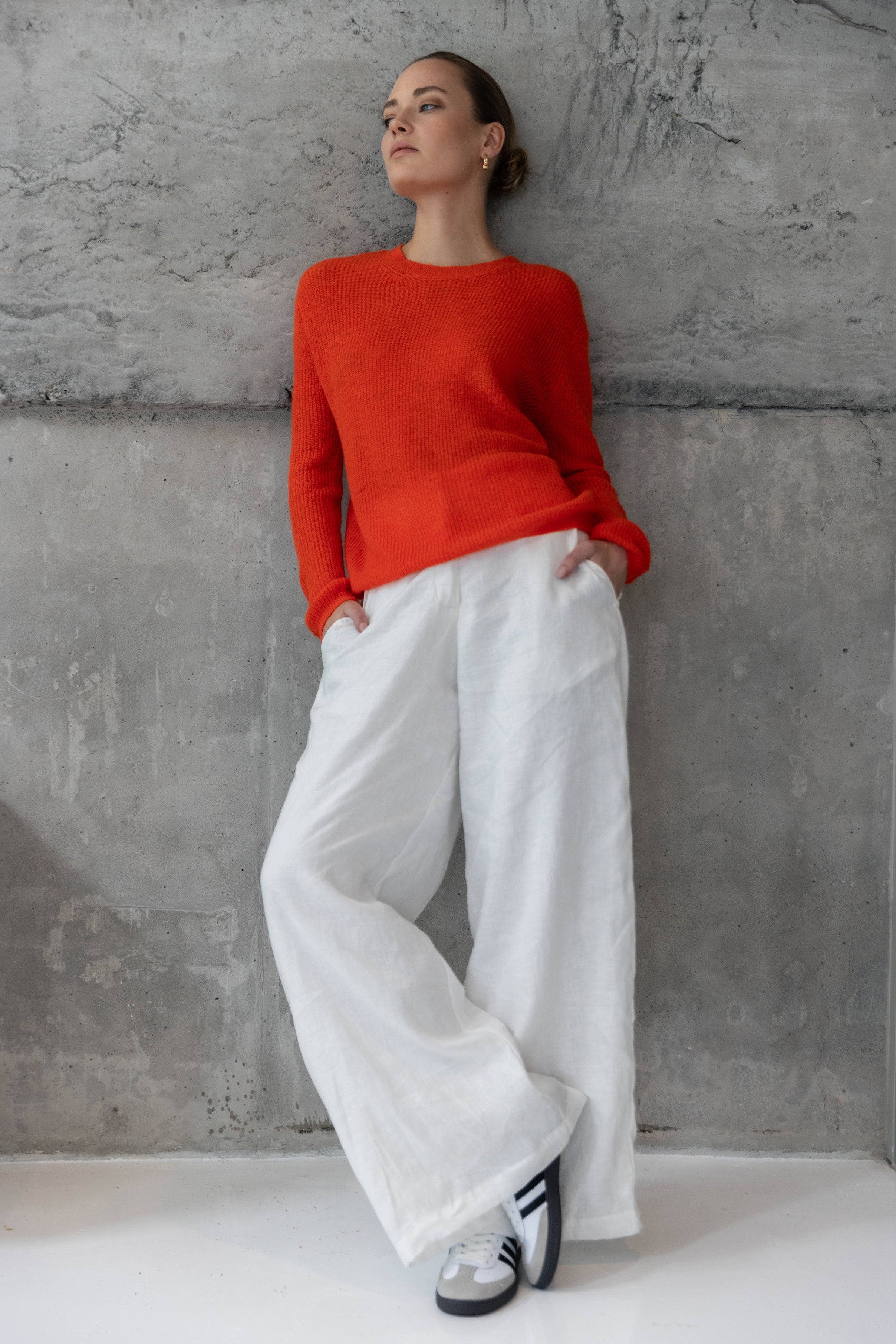 Strength Of Your Heart Jumper - Orange