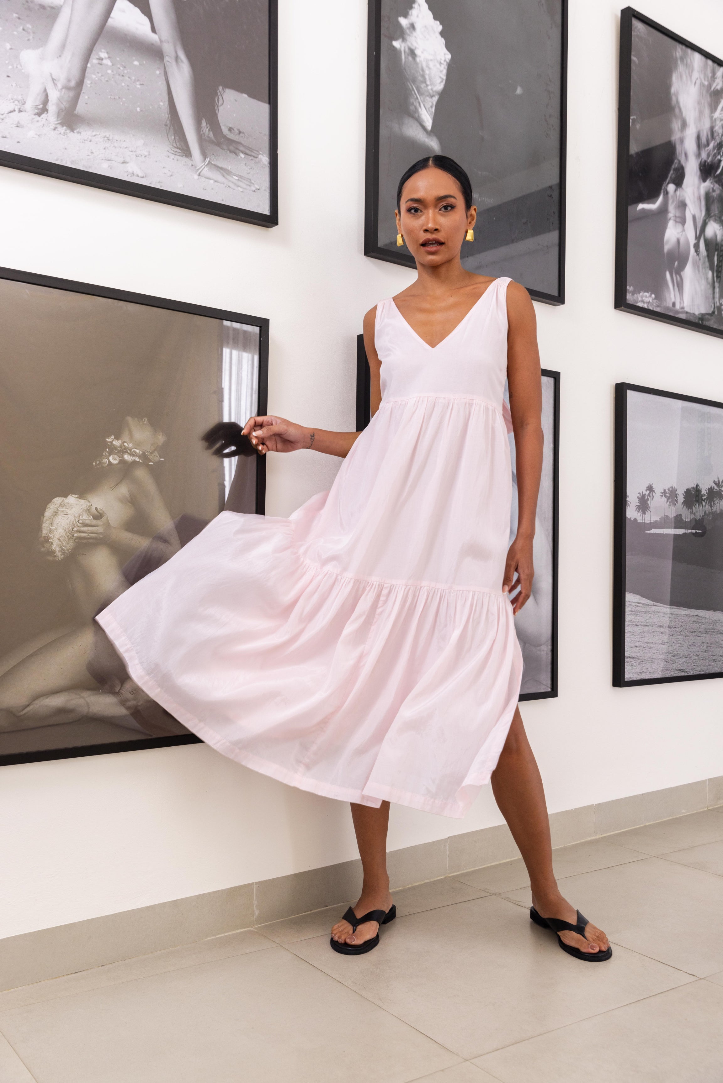 Summer Night Dream Dress - Light Pink