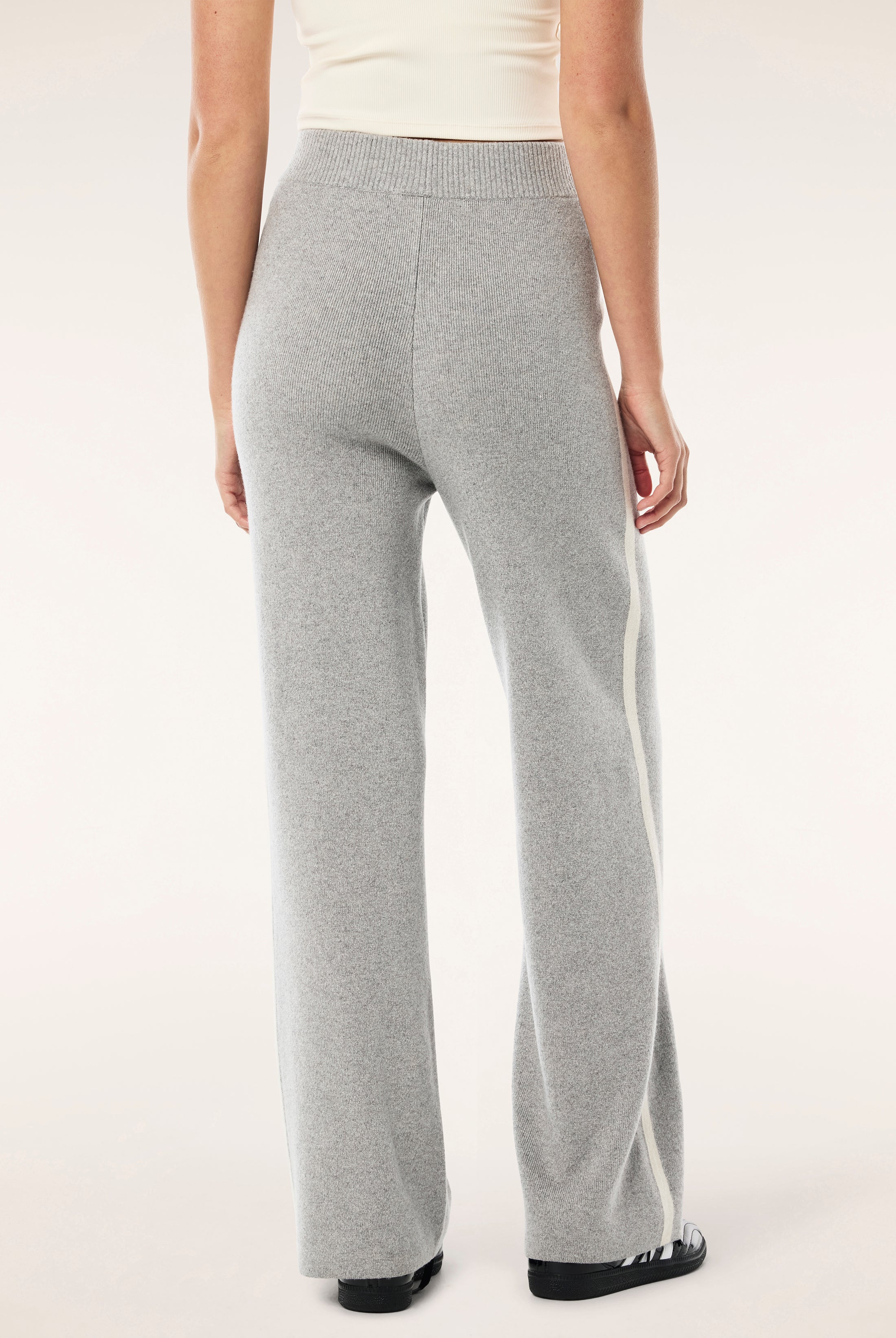 P.E Nation - Verge Knit Pant - Grey Marle
