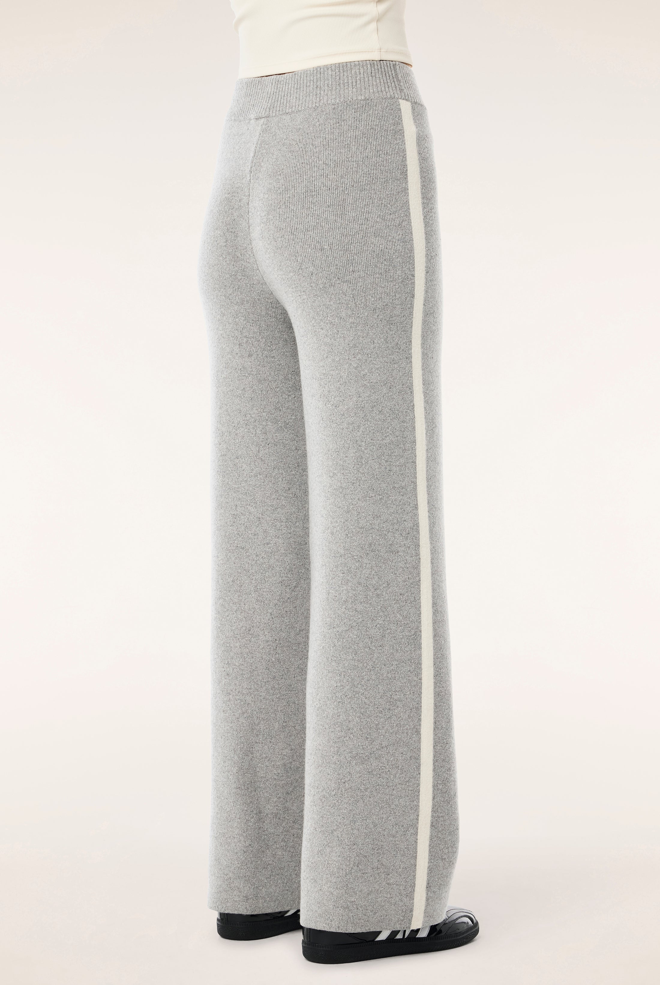 P.E Nation - Verge Knit Pant - Grey Marle
