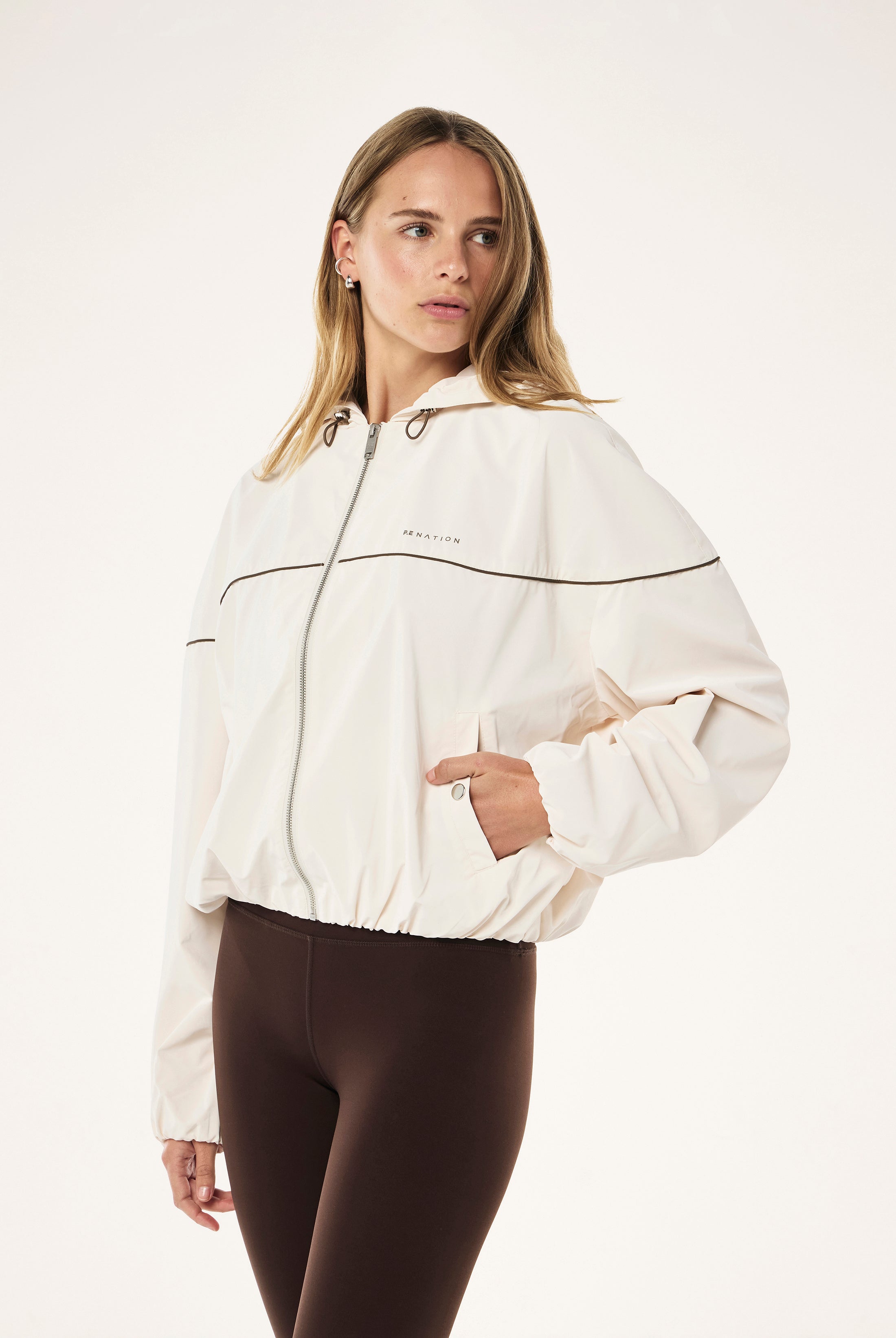 P.E Nation - Vertex Jacket - Whisper White