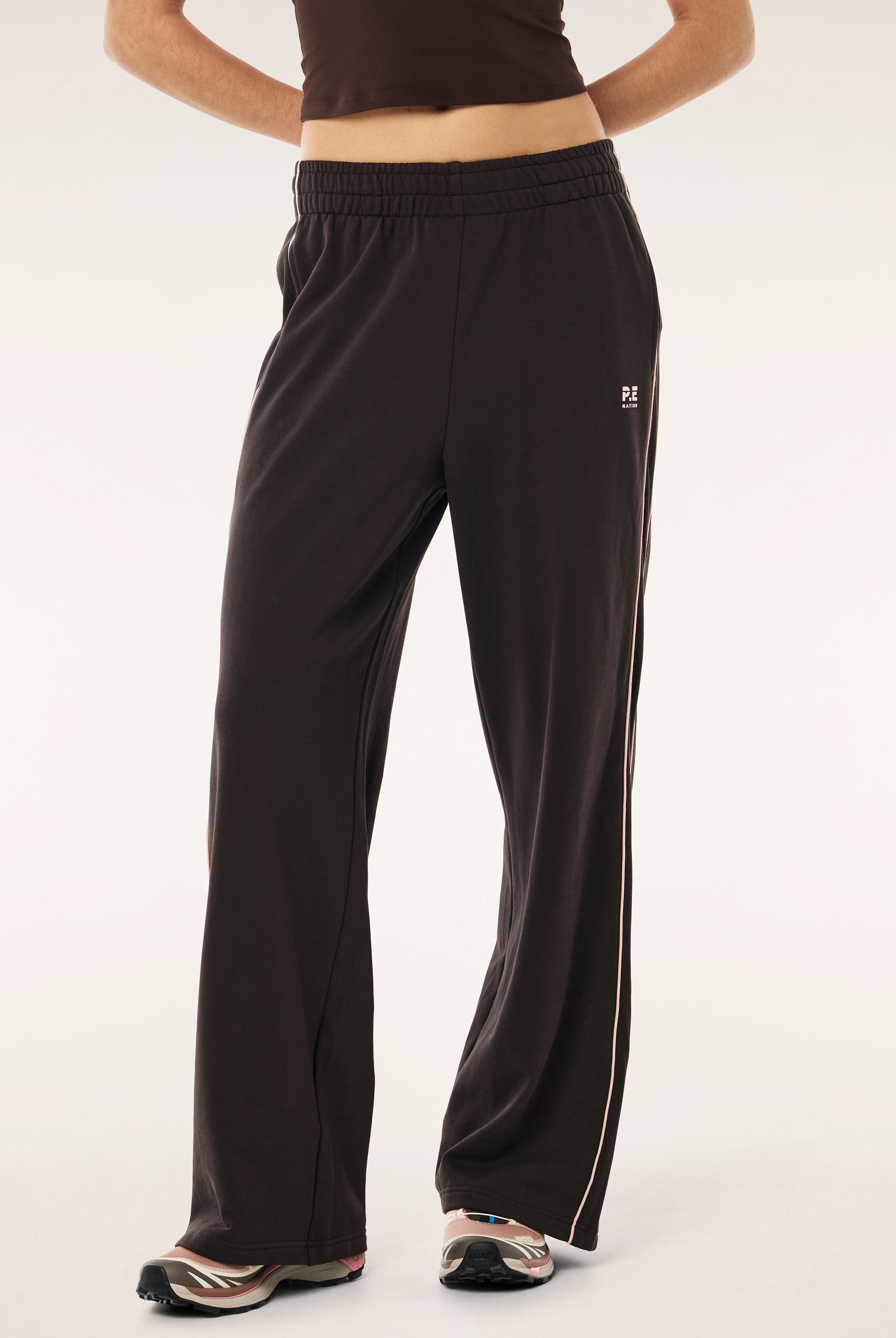 P.E Nation - Vita Track Pant - Espresso