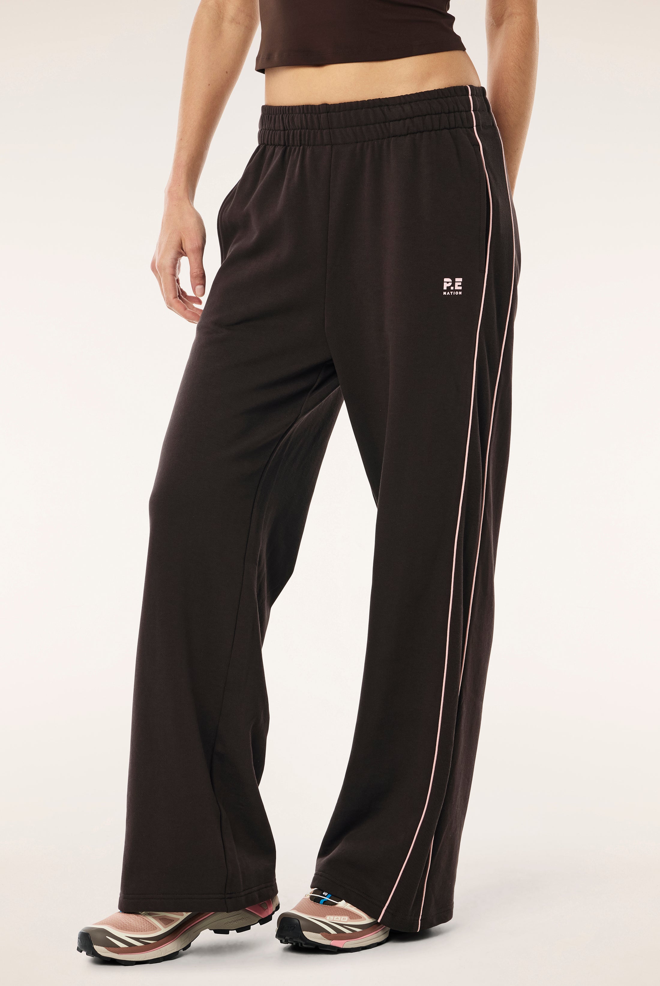 P.E Nation - Vita Track Pant - Espresso