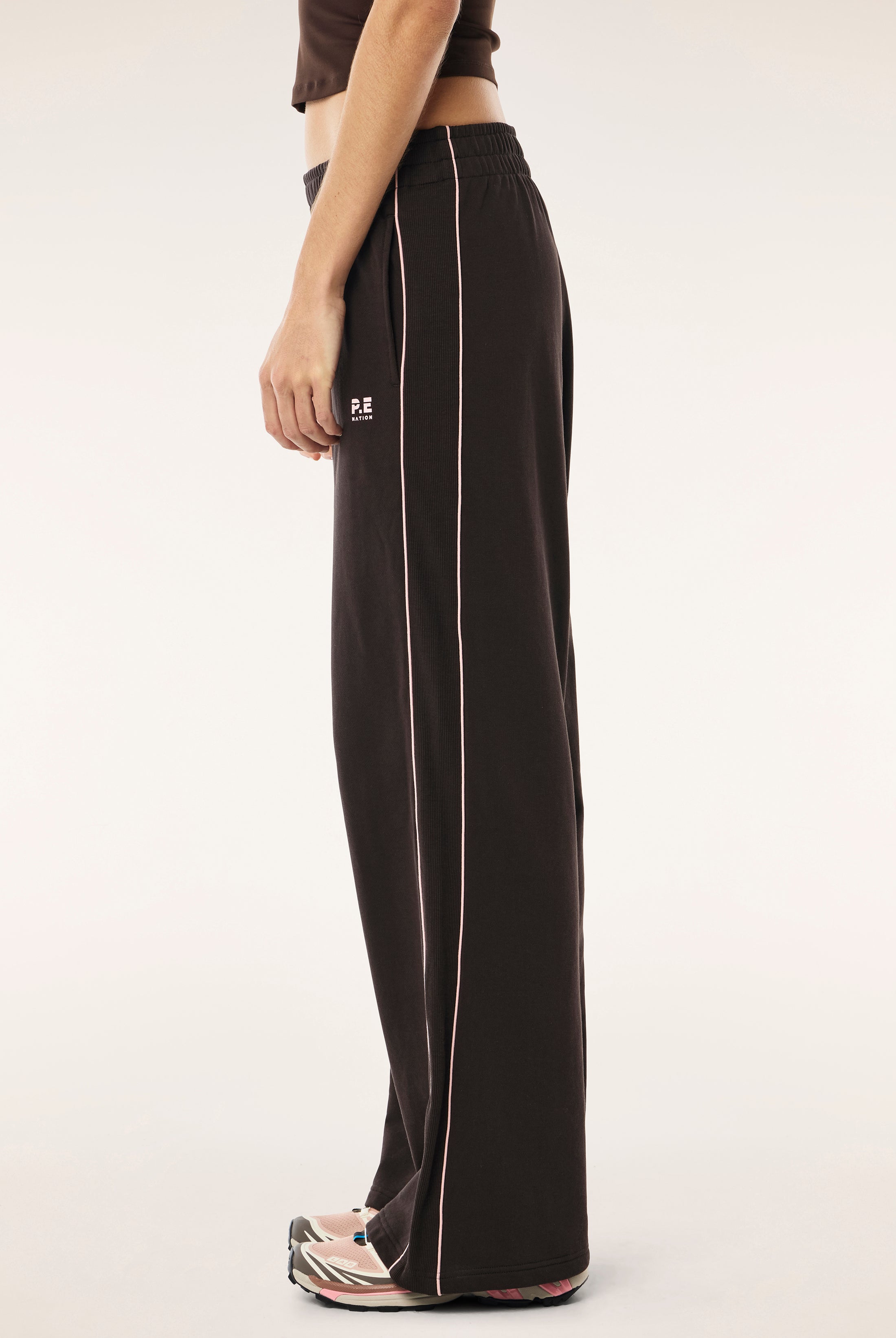P.E Nation - Vita Track Pant - Espresso