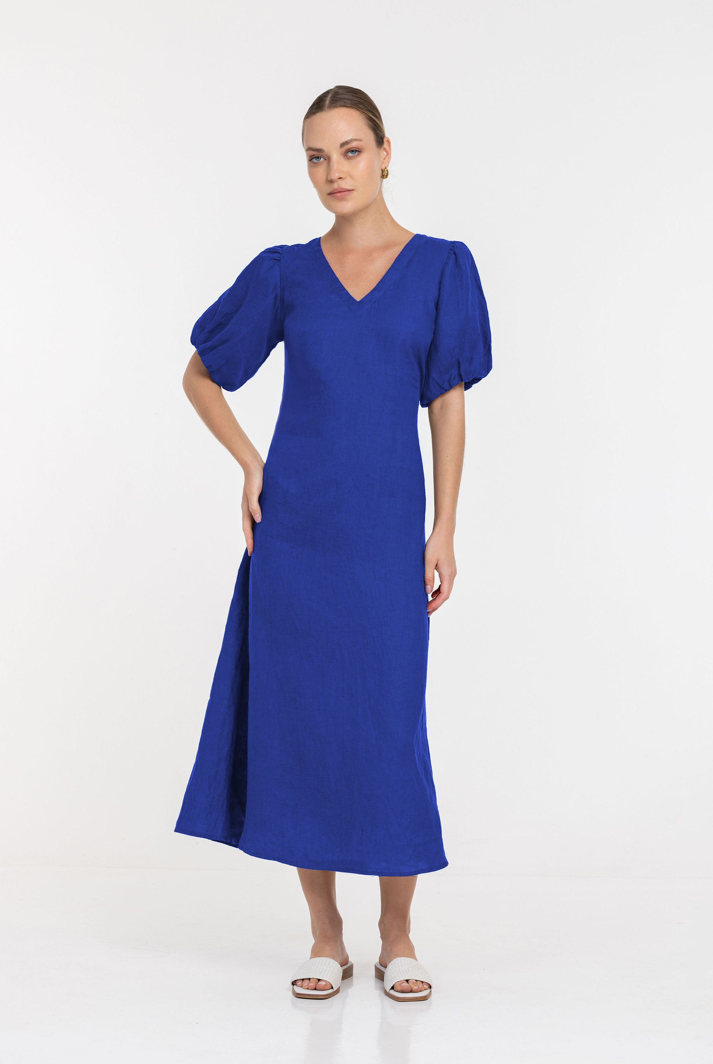 Vallis Dress - Cobalt Blue