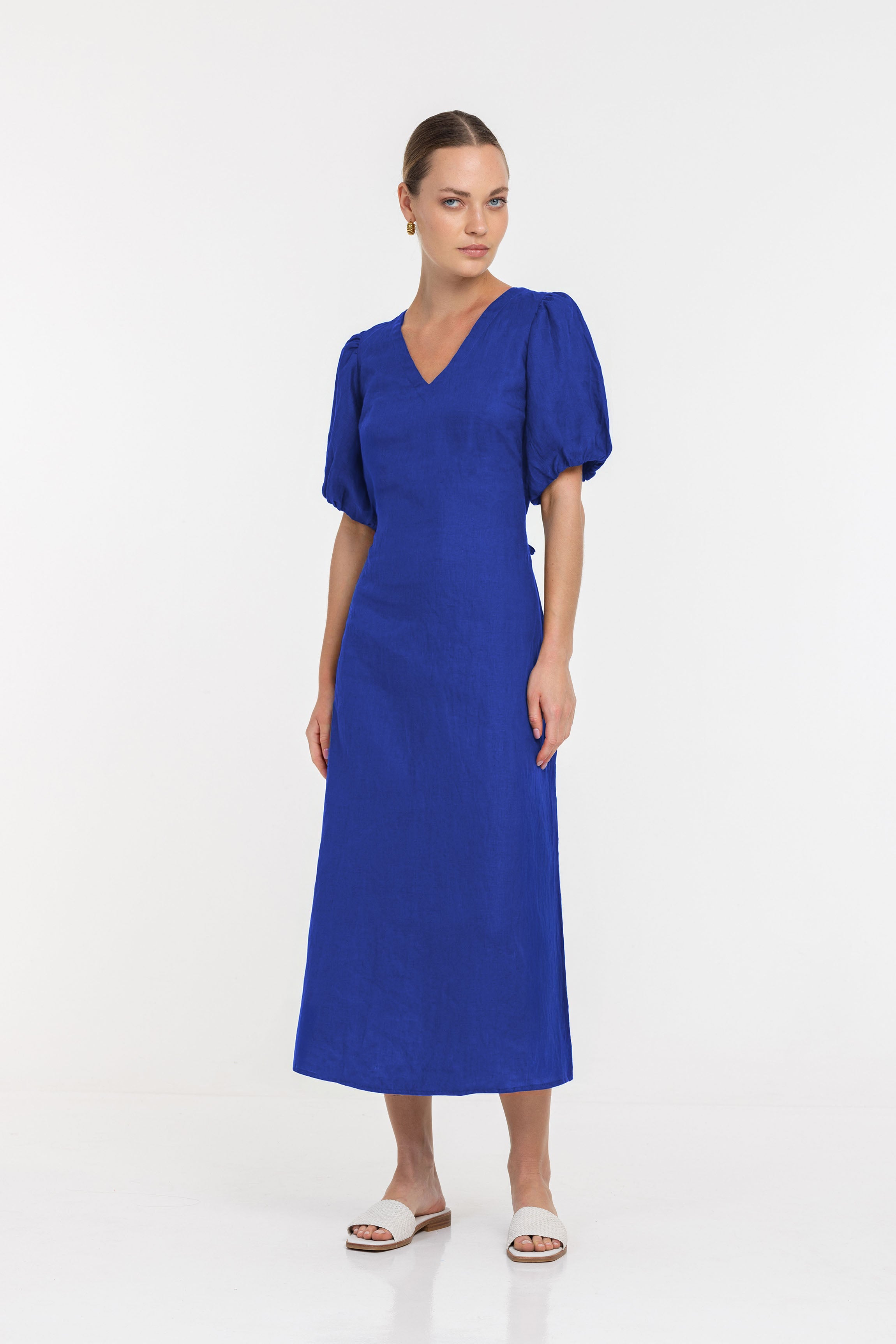PRE-ORDER Vallis Dress - Cobalt Blue
