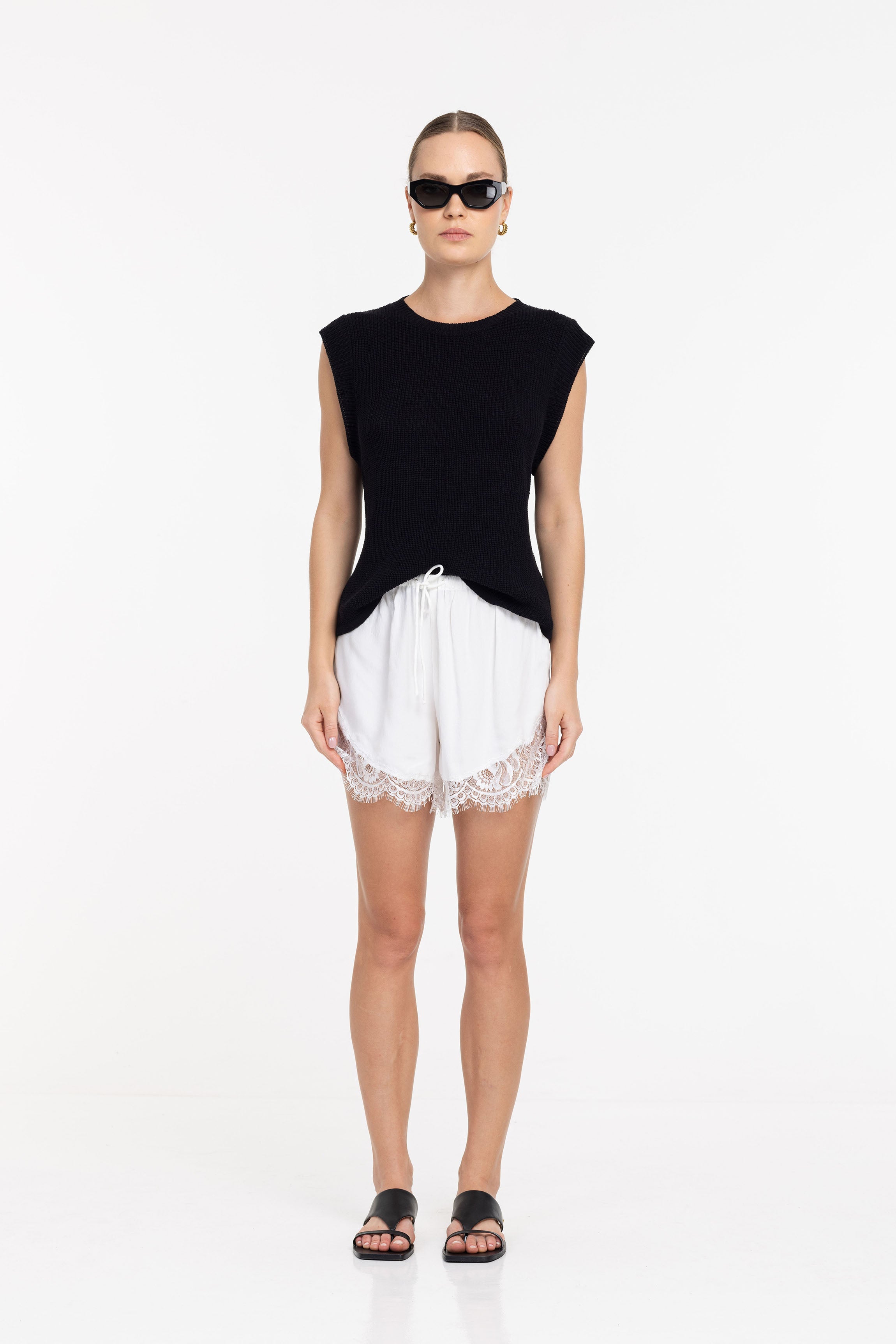 Rosie Shorts - Ivory