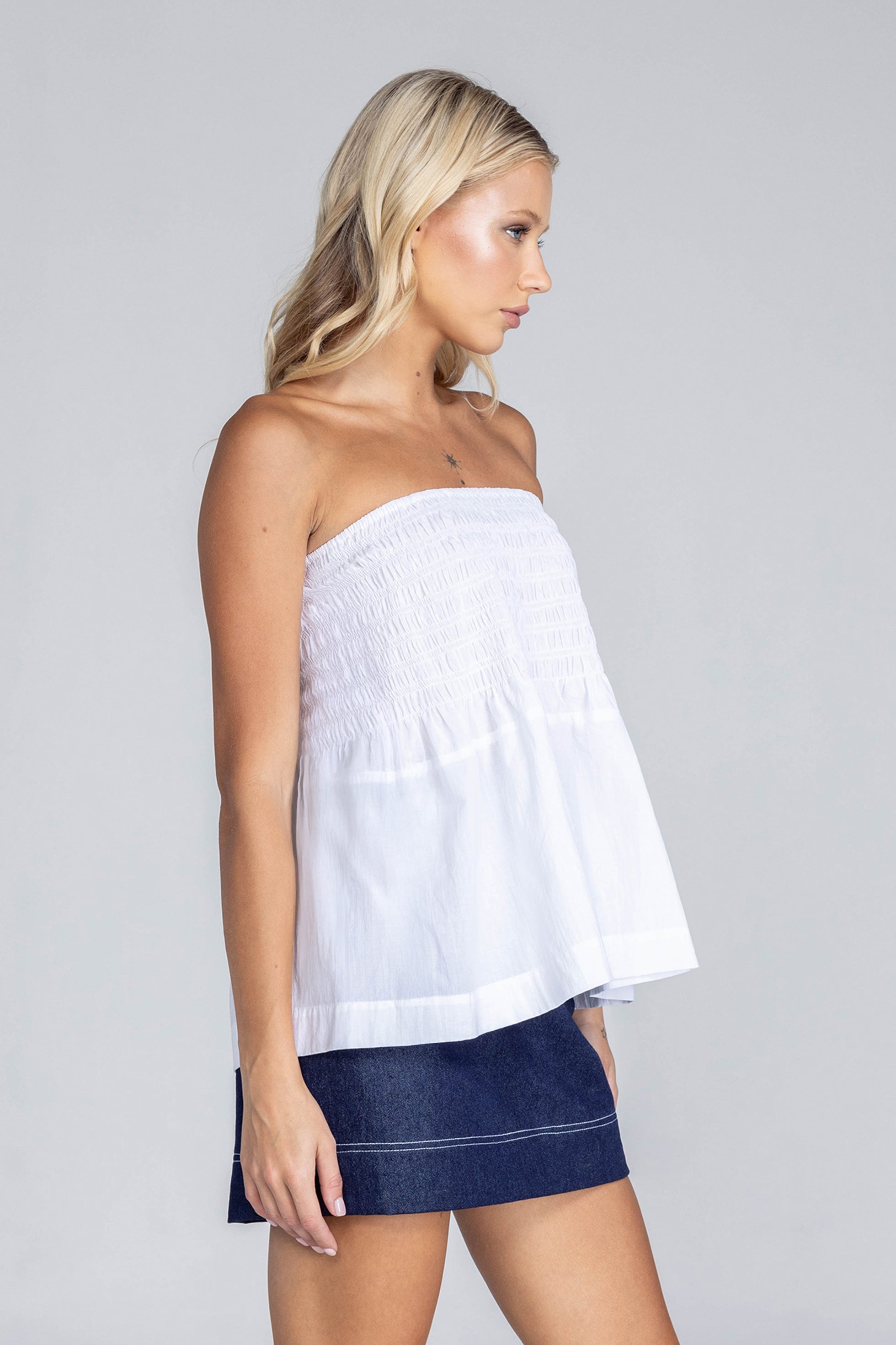 Victoria Bandeau - White