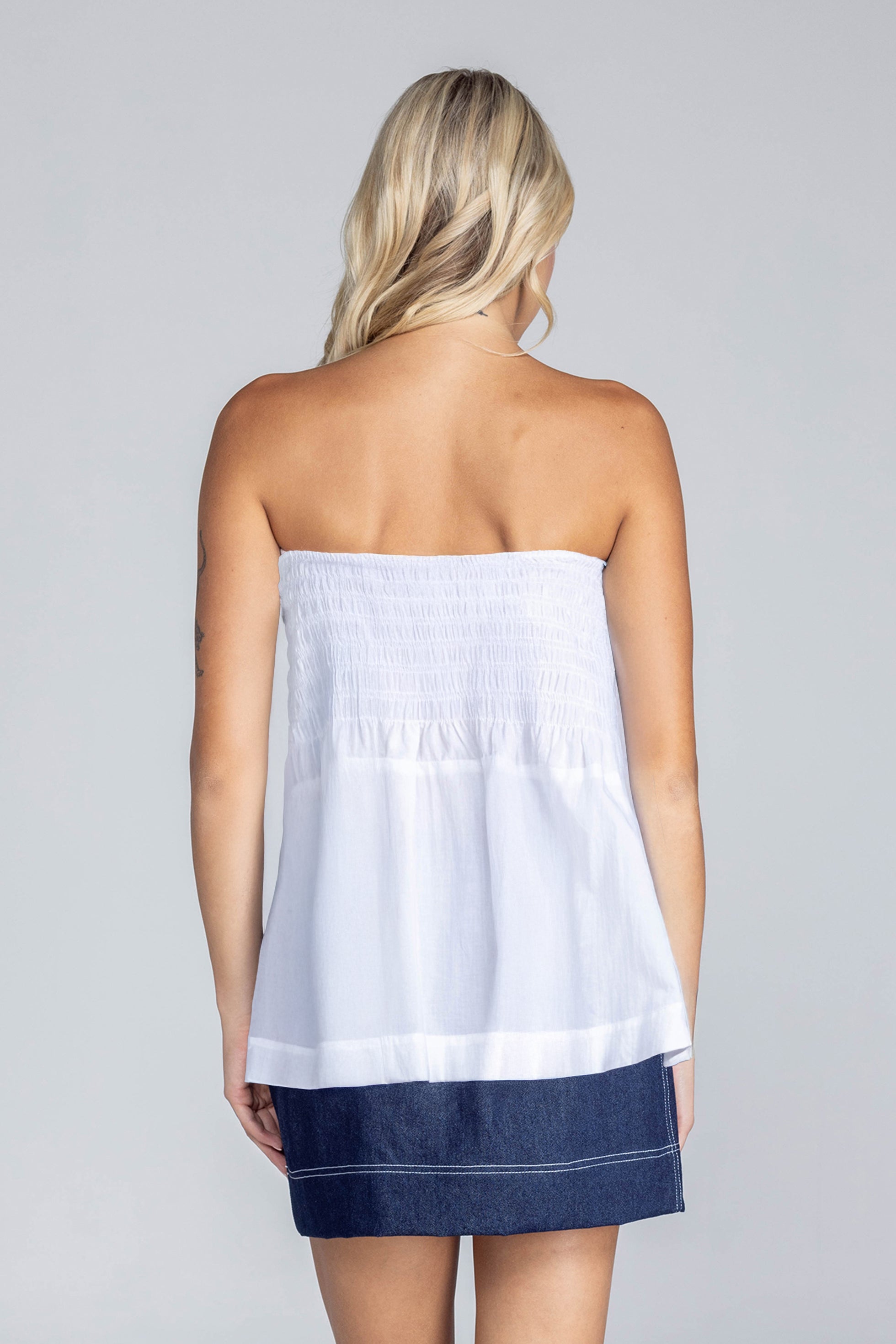 Victoria Bandeau - White