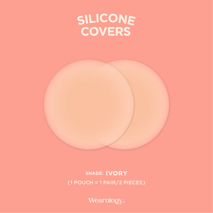 Wearology - Silicone Nipple Covers - Ivory - 1pr