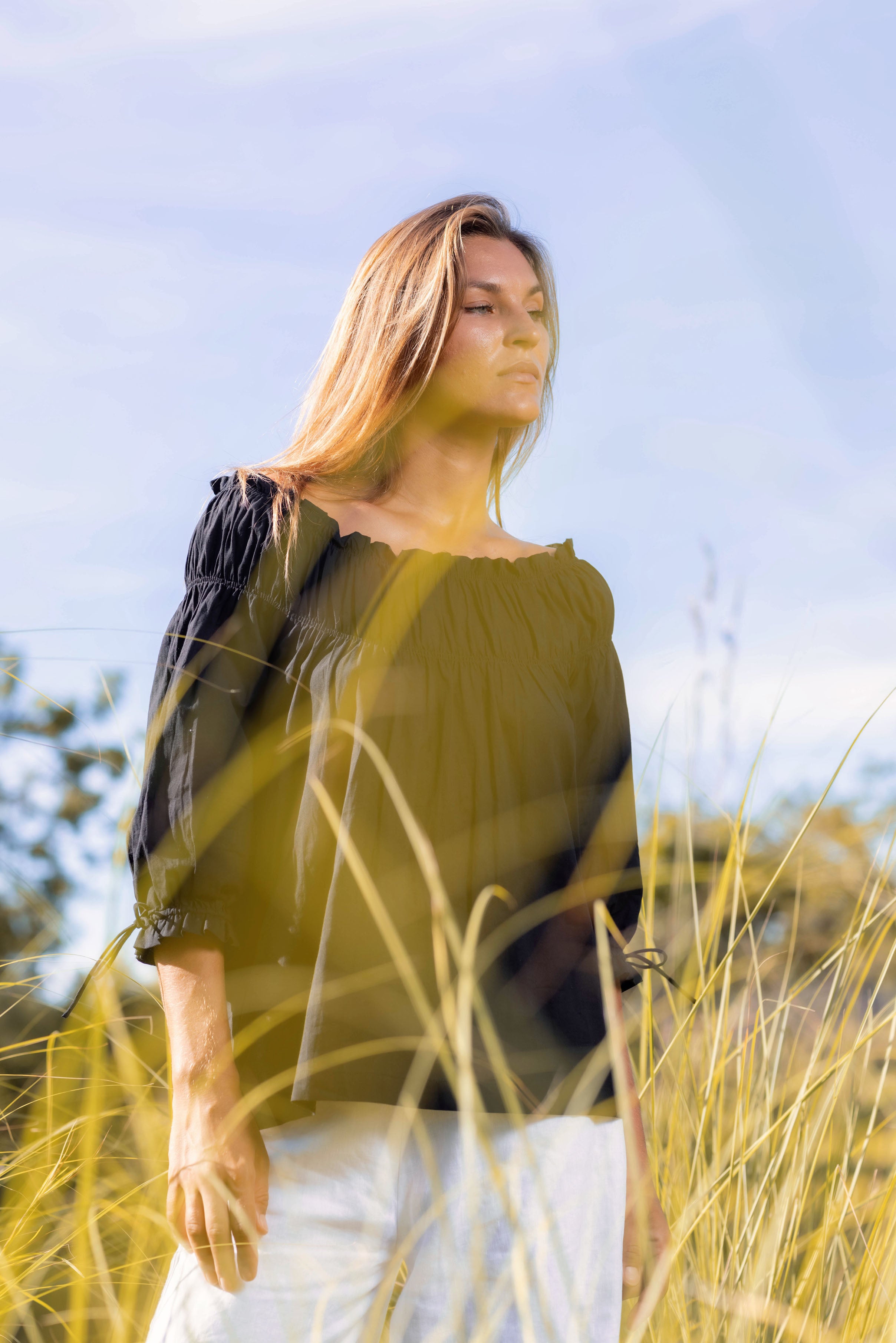PRE-ORDER With Hope Top - Black