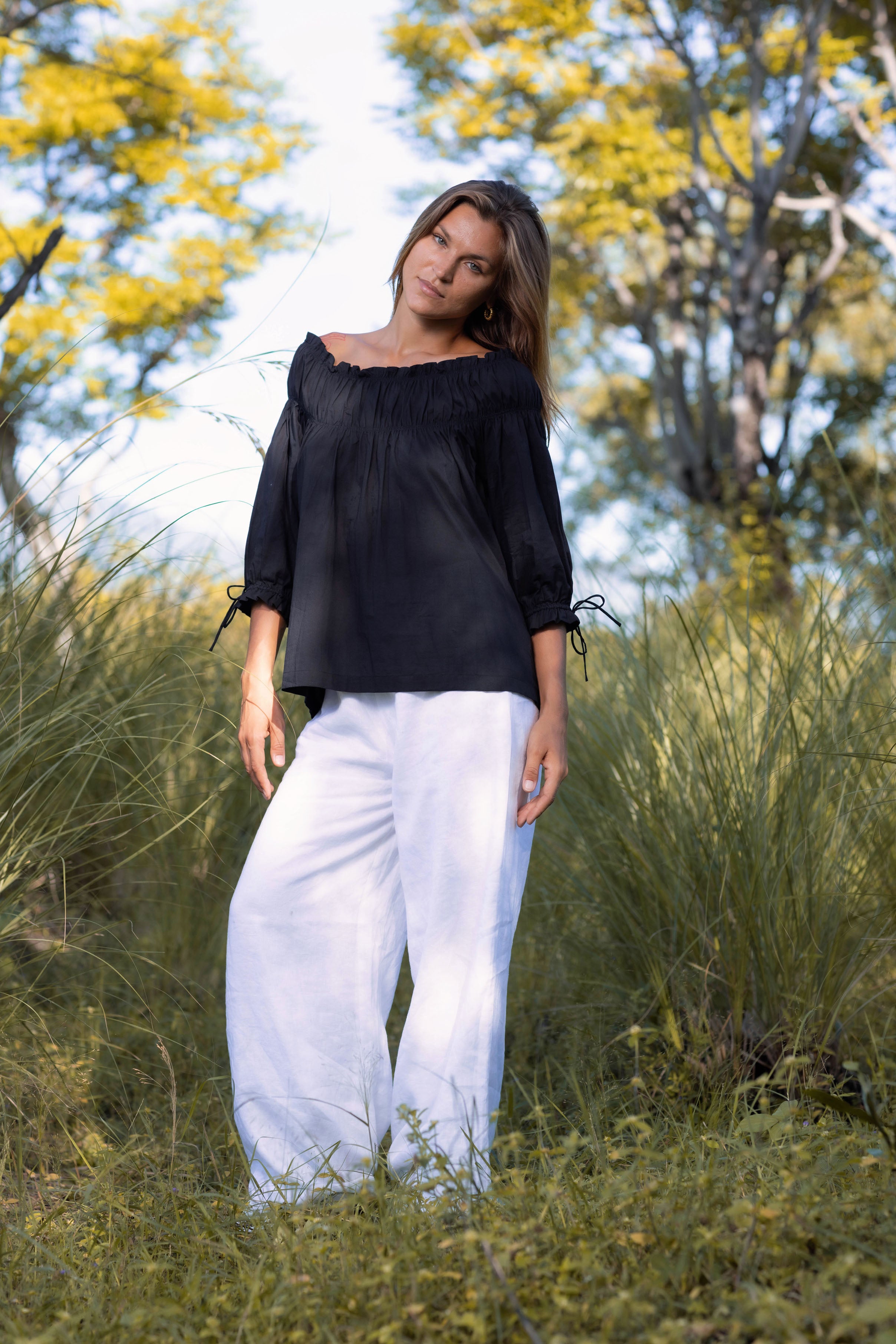 PRE-ORDER With Hope Top - Black