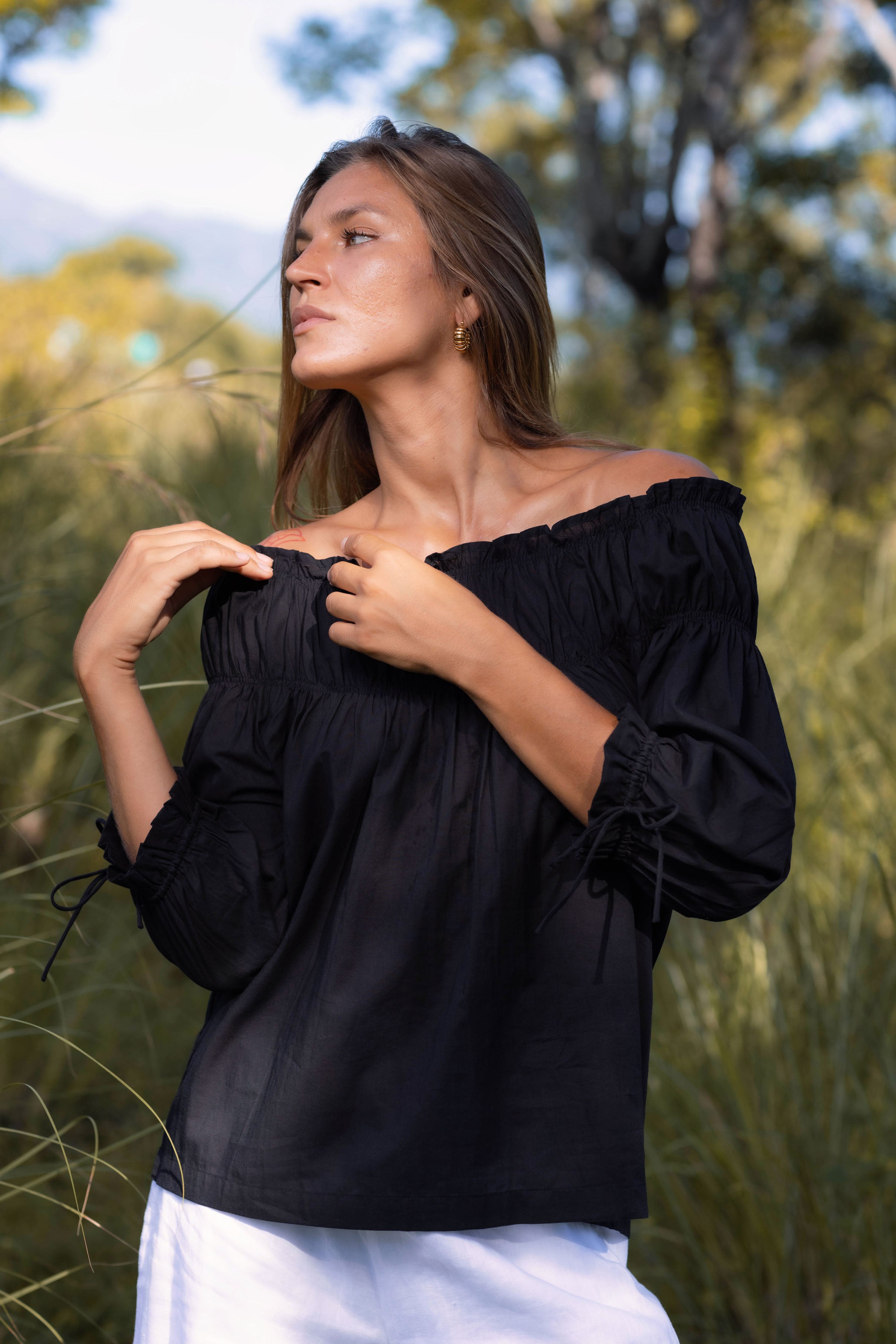 PRE-ORDER With Hope Top - Black