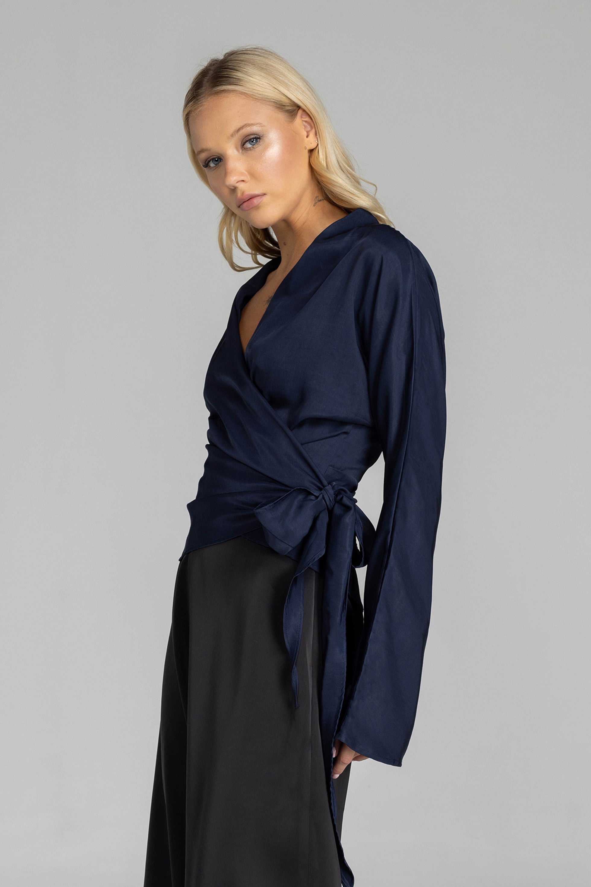 S26/20252 With My Heart Top - Navy