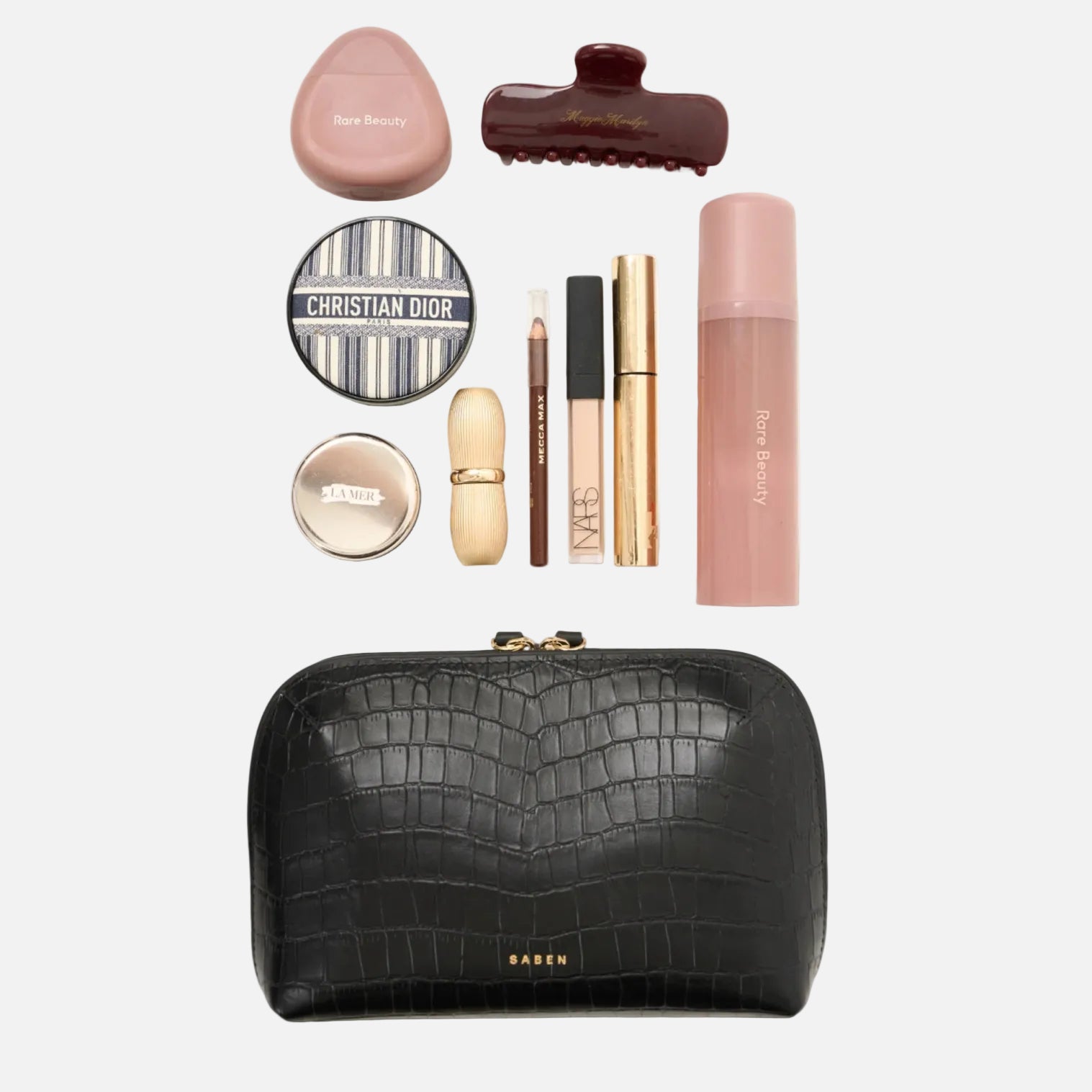 Saben - Tate Pouch - Black Croc