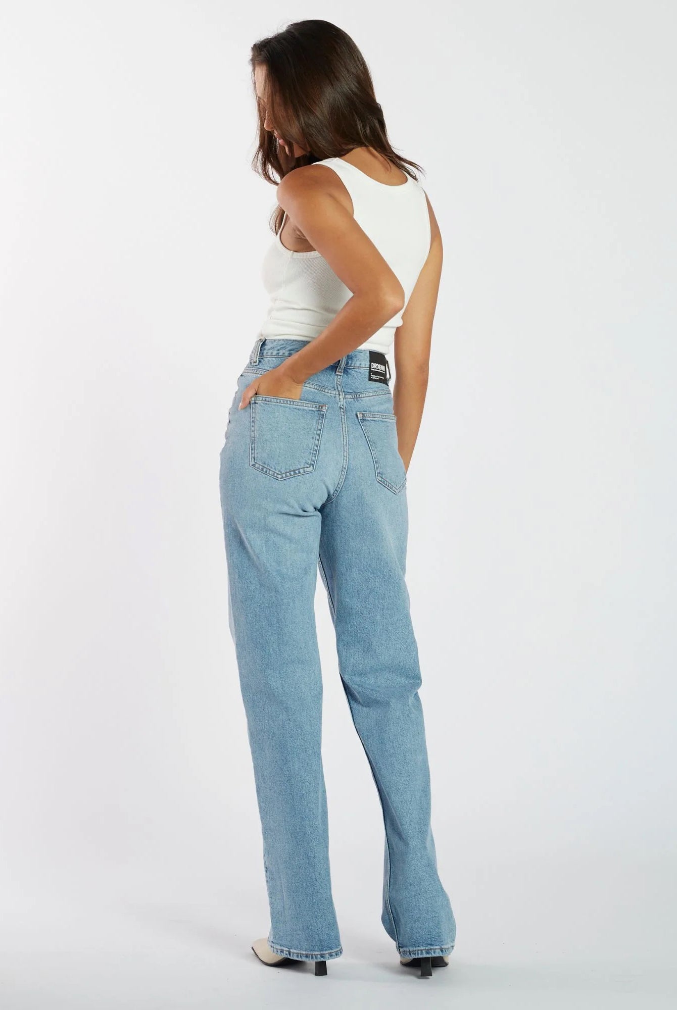 Dr Denim - Echo Straight Jeans - Bay Blue Jay