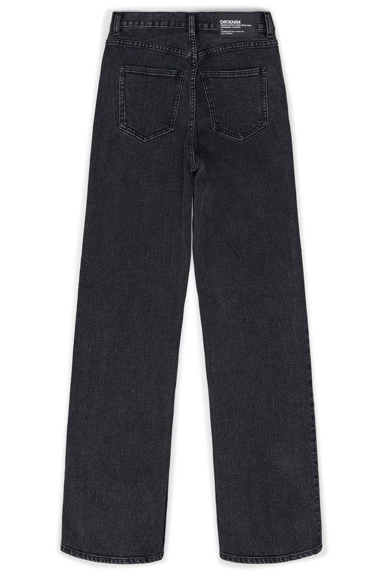 Dr Denim - Echo Straight Jeans - Tar Retro Black