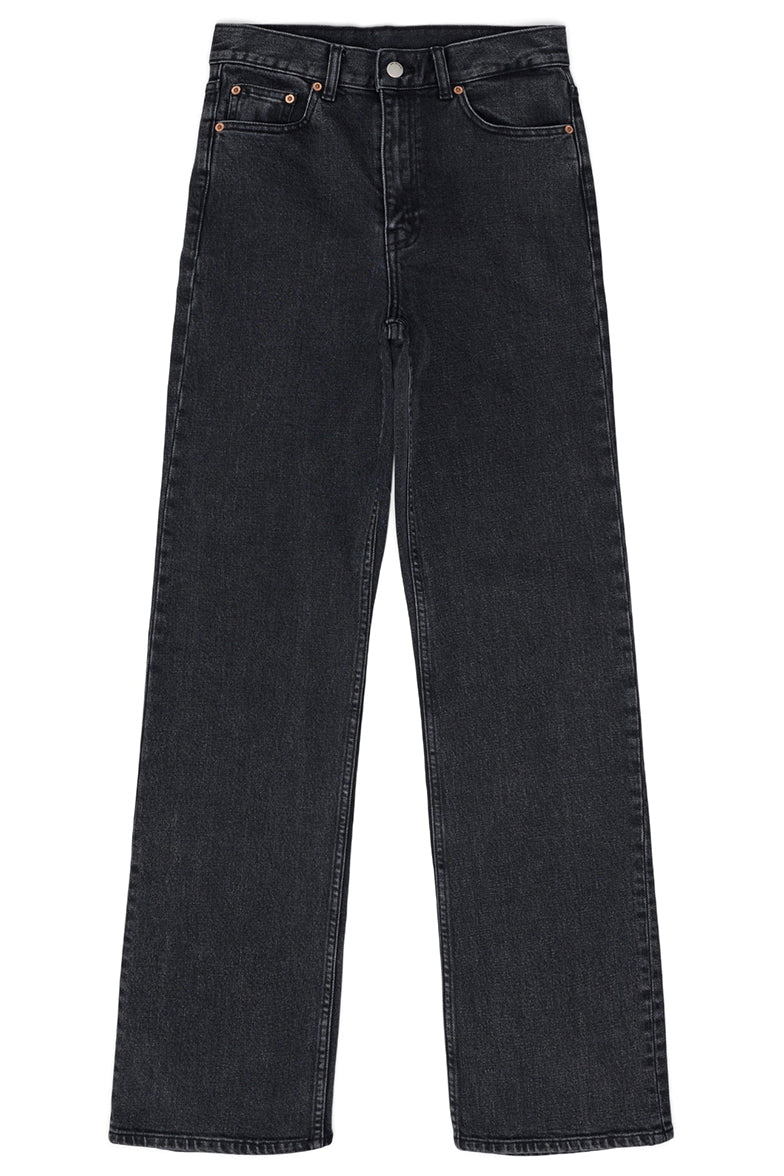 Dr Denim - Echo Straight Jeans - Tar Retro Black