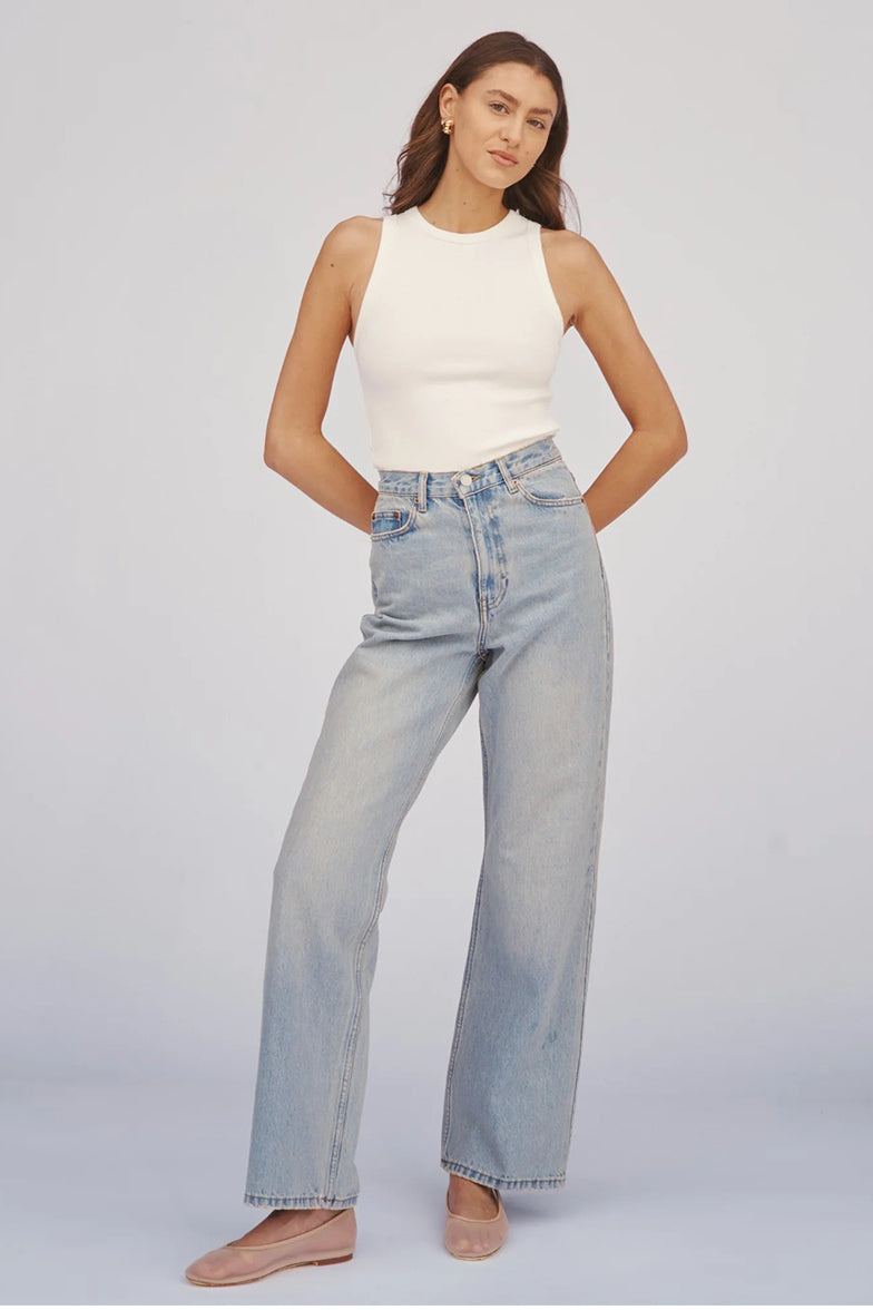 Dr Denim - Echo Straight Jeans - Canyon Light Vintage