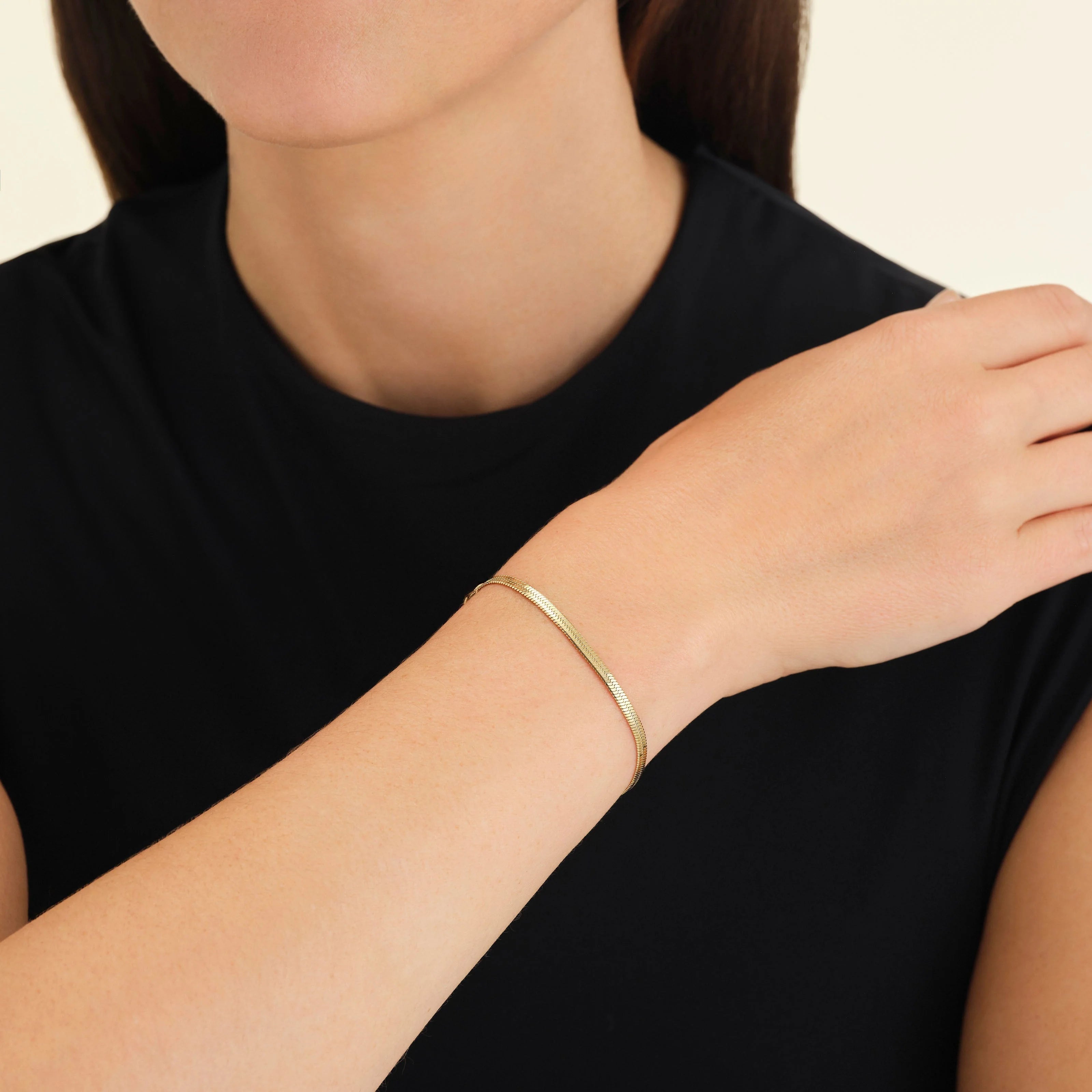BLAK - Rosefield Snake Bracelet - Gold