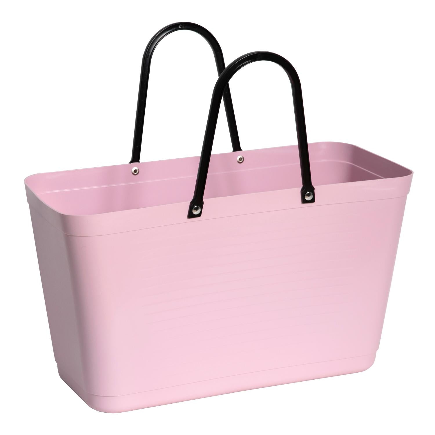 Hinza - Green Plastic Bag - Dusty Pink