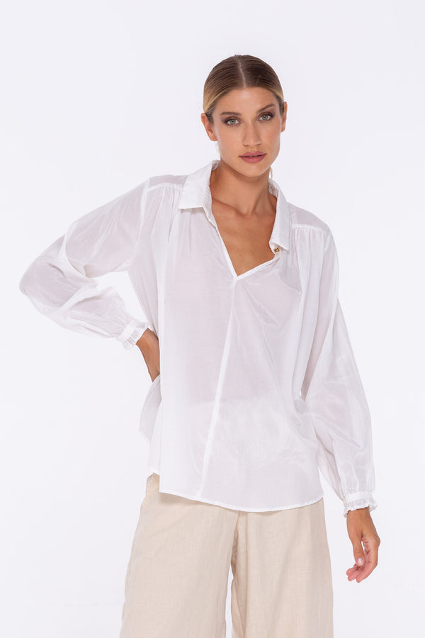 Mae Shirt - White