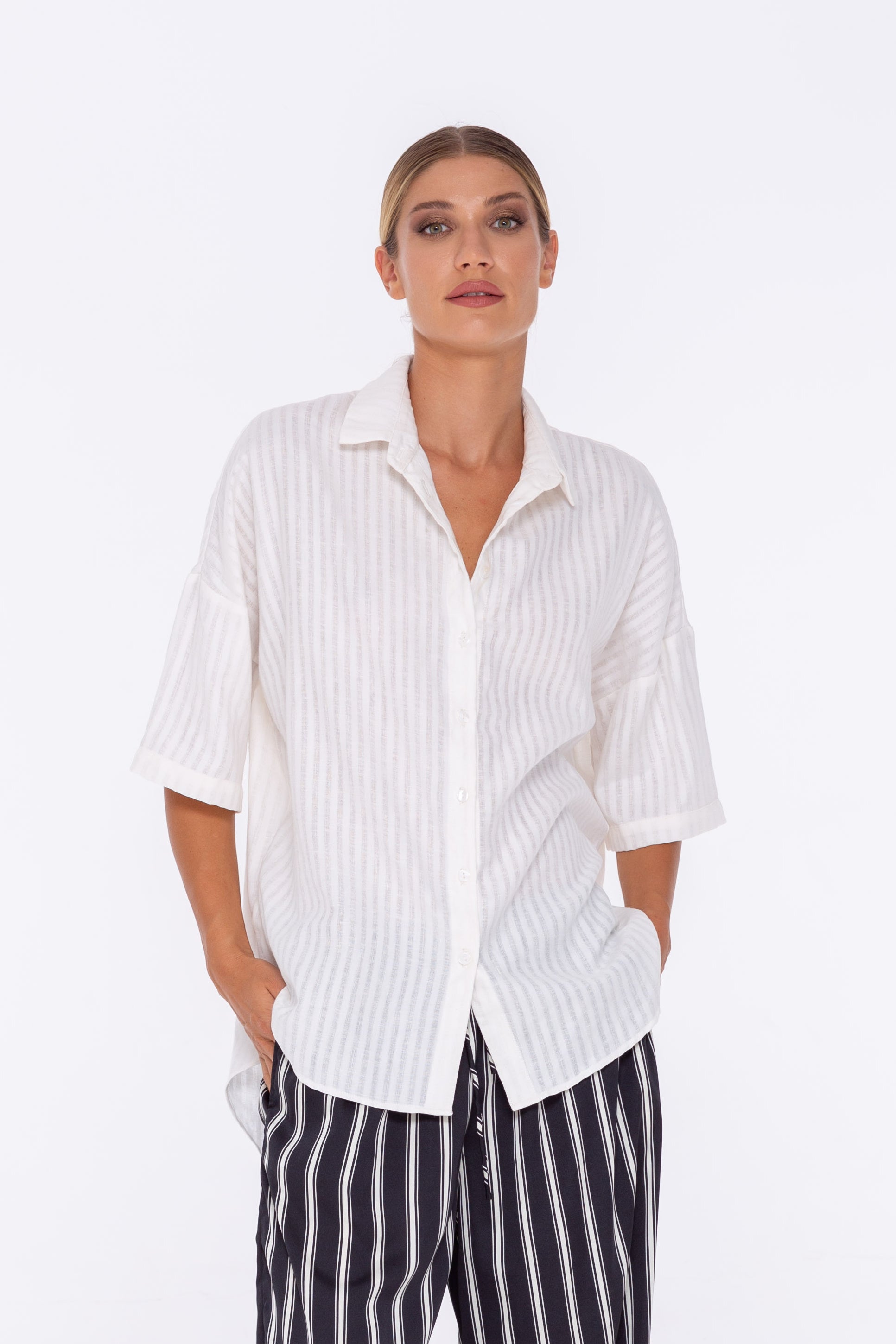 Santiago Shirt - White