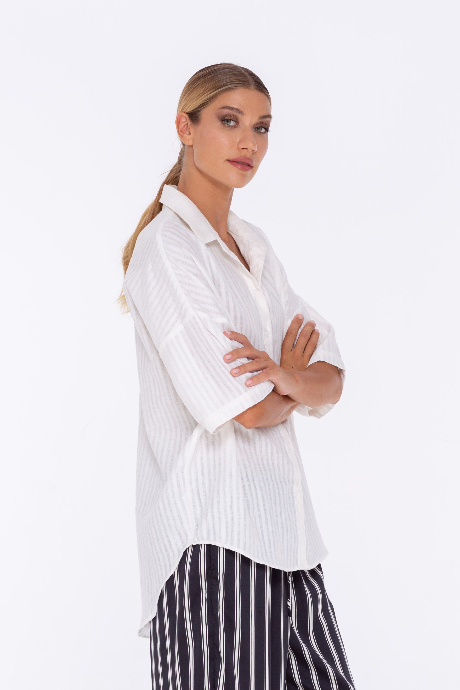 Santiago Shirt - White