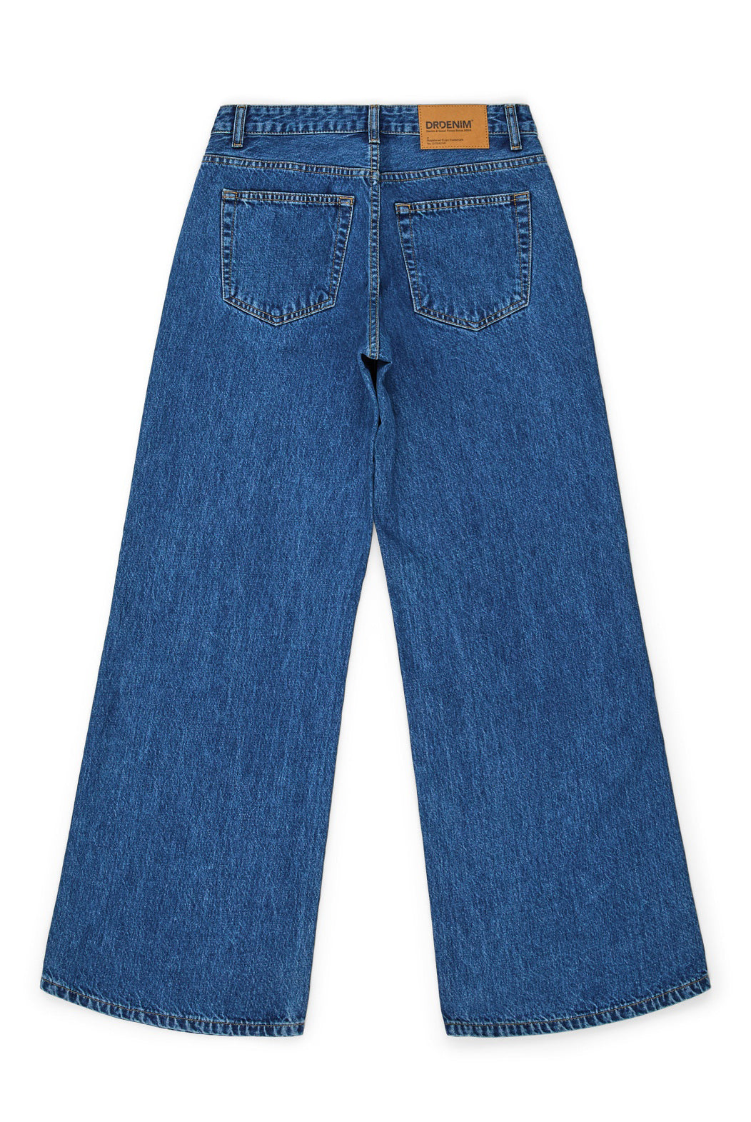 Dr Denim - Rhue Low Wide Jeans - Haze Mid Retro
