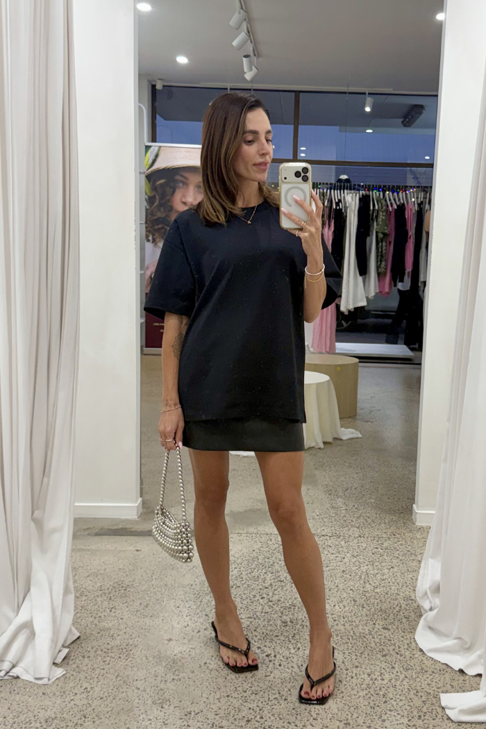 BLAK Oversized Tee - Black