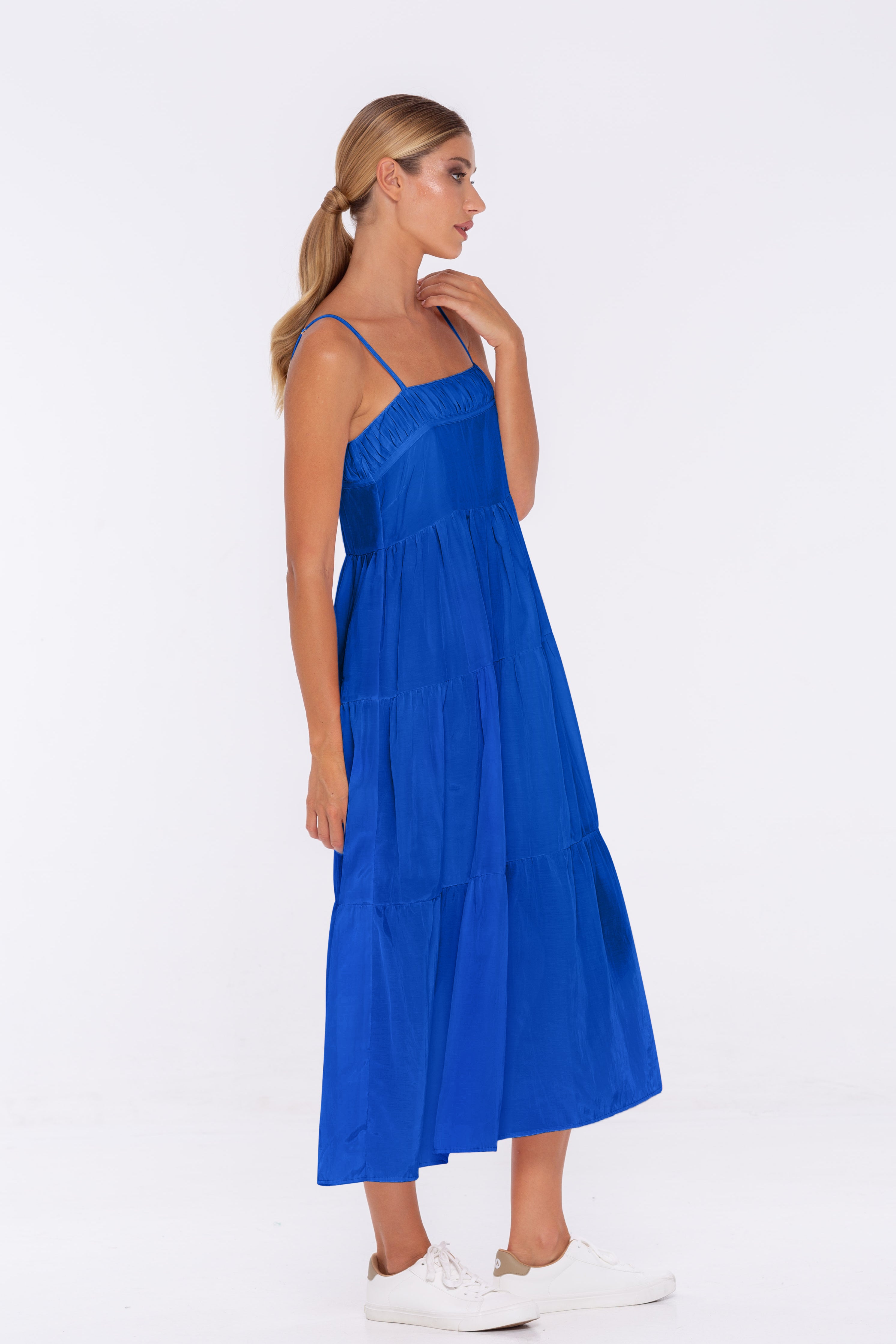 Fly To You Dress - Cobalt