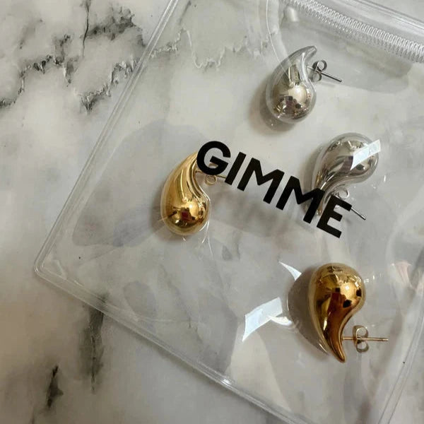 GIMME - Penelope Drop Gold Earrings