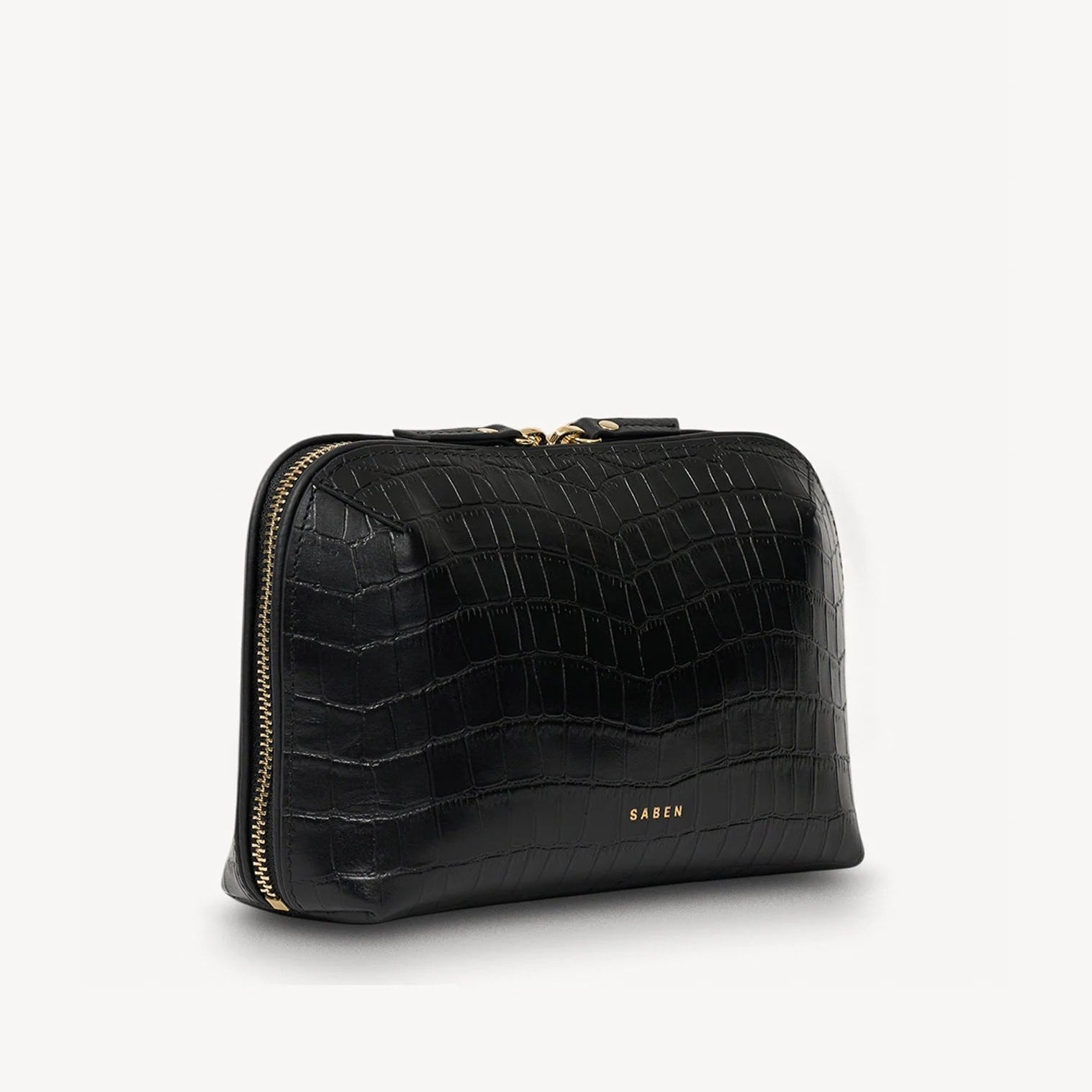 Saben - Tate Pouch - Black Croc
