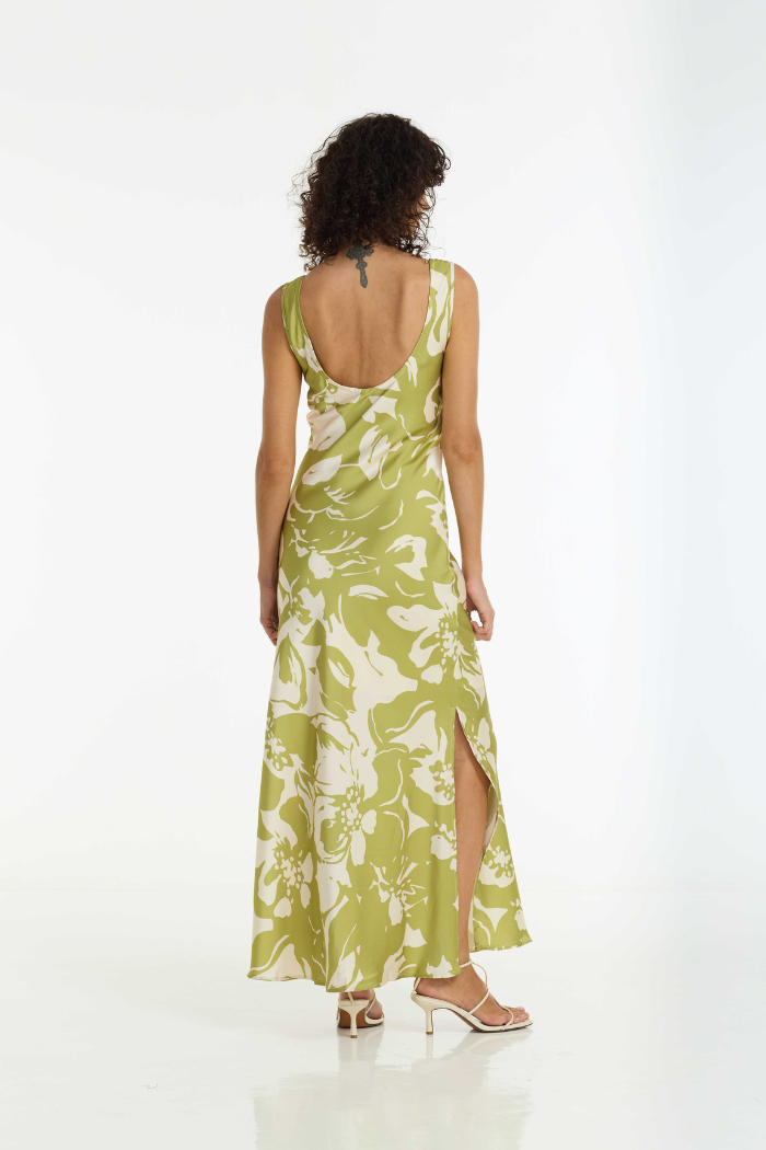 Alexandria Dress | Lime Print | PRE-ORDER