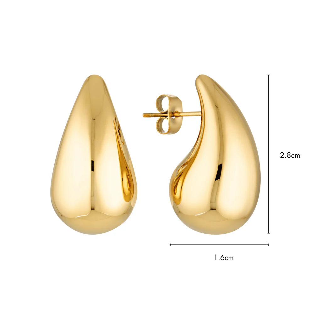 GIMME - Penelope Drop Gold Earrings