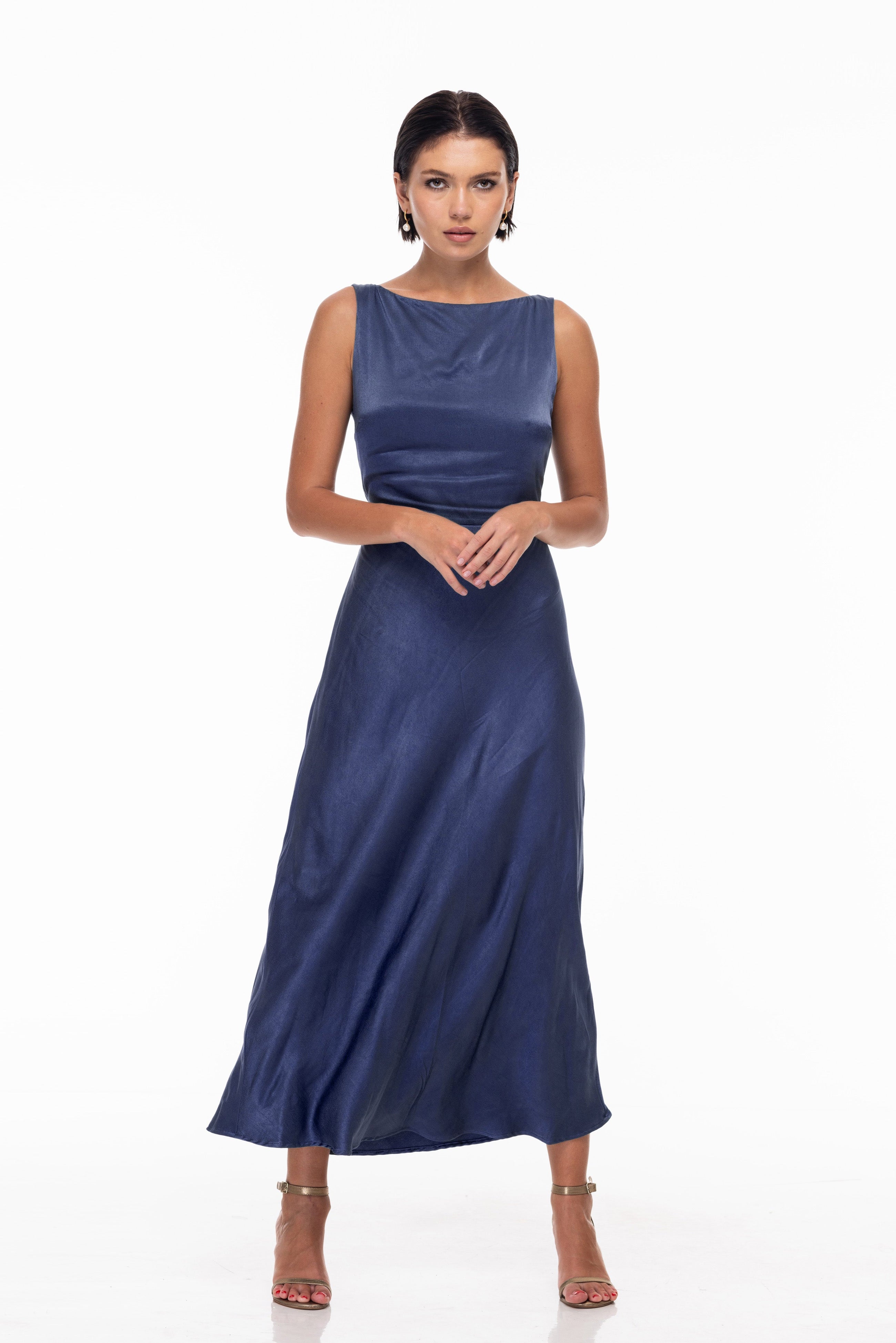 A Walk to Remember Dress - Ash Blue