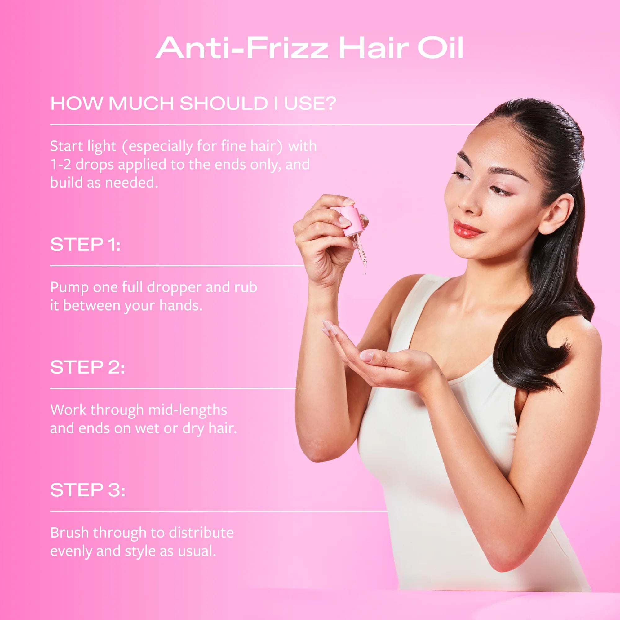 SlickHair - Anti-Frizz Hair Oil - 30ml